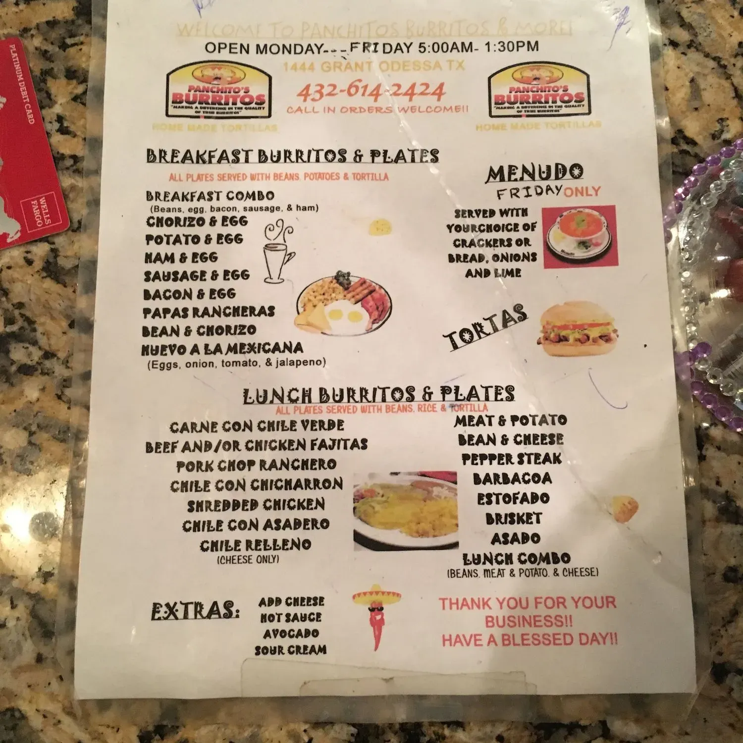 Menu 6