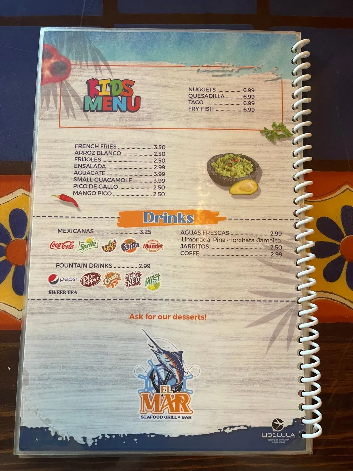 Menu 6