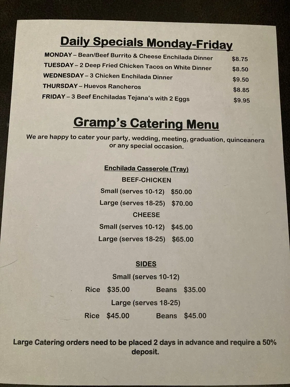 Menu 6