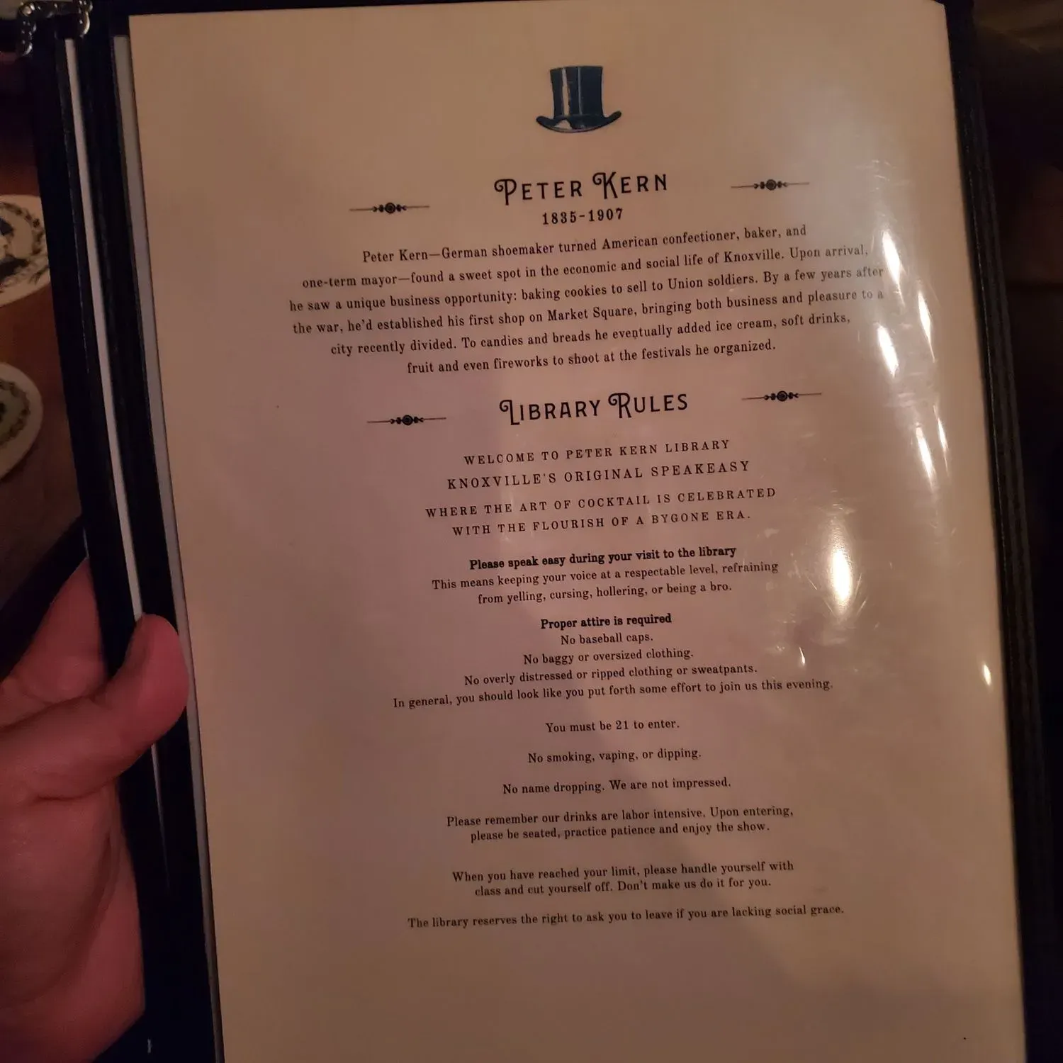 Menu 6