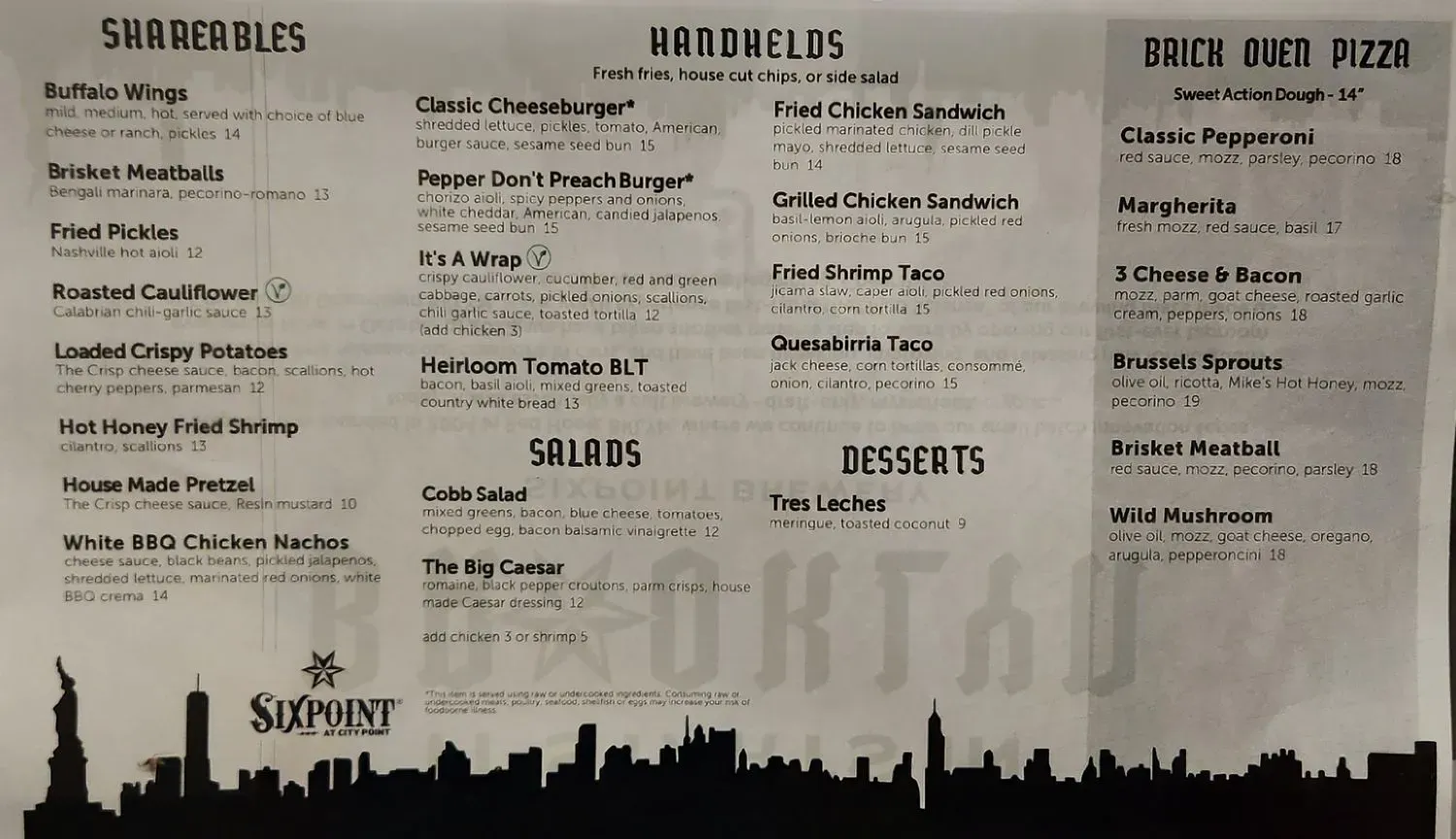 Menu 6