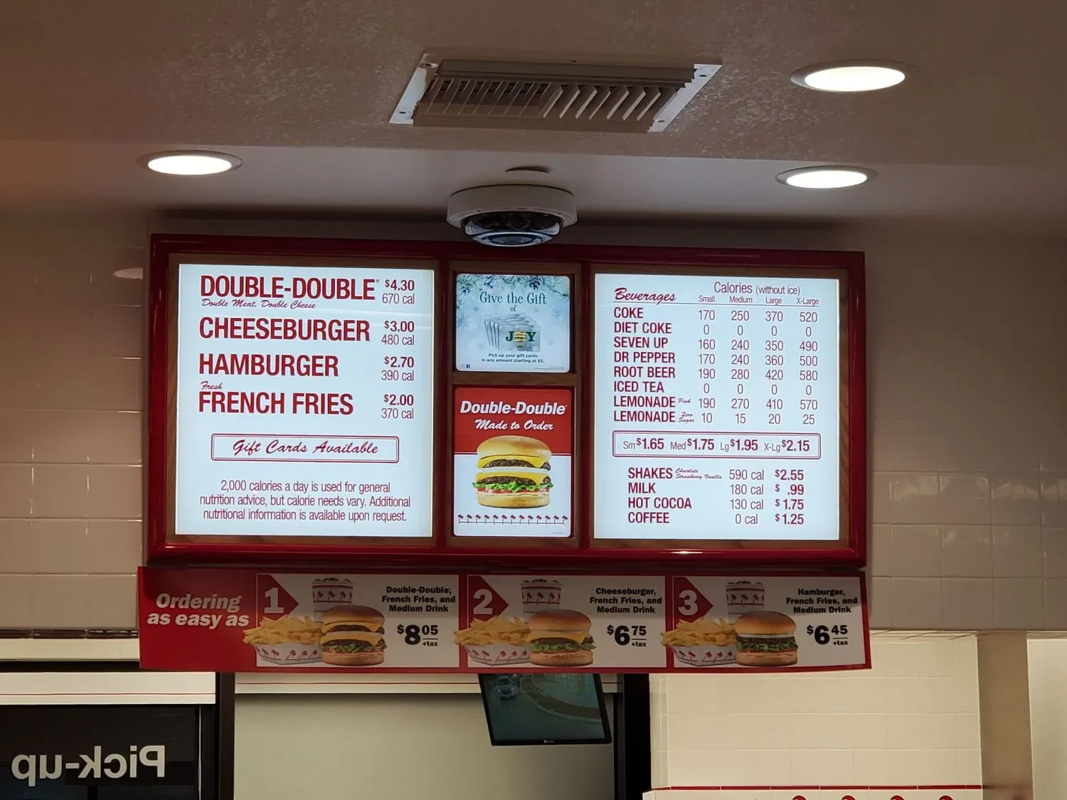 In-N-Out Burger Menu - Updated November 2025