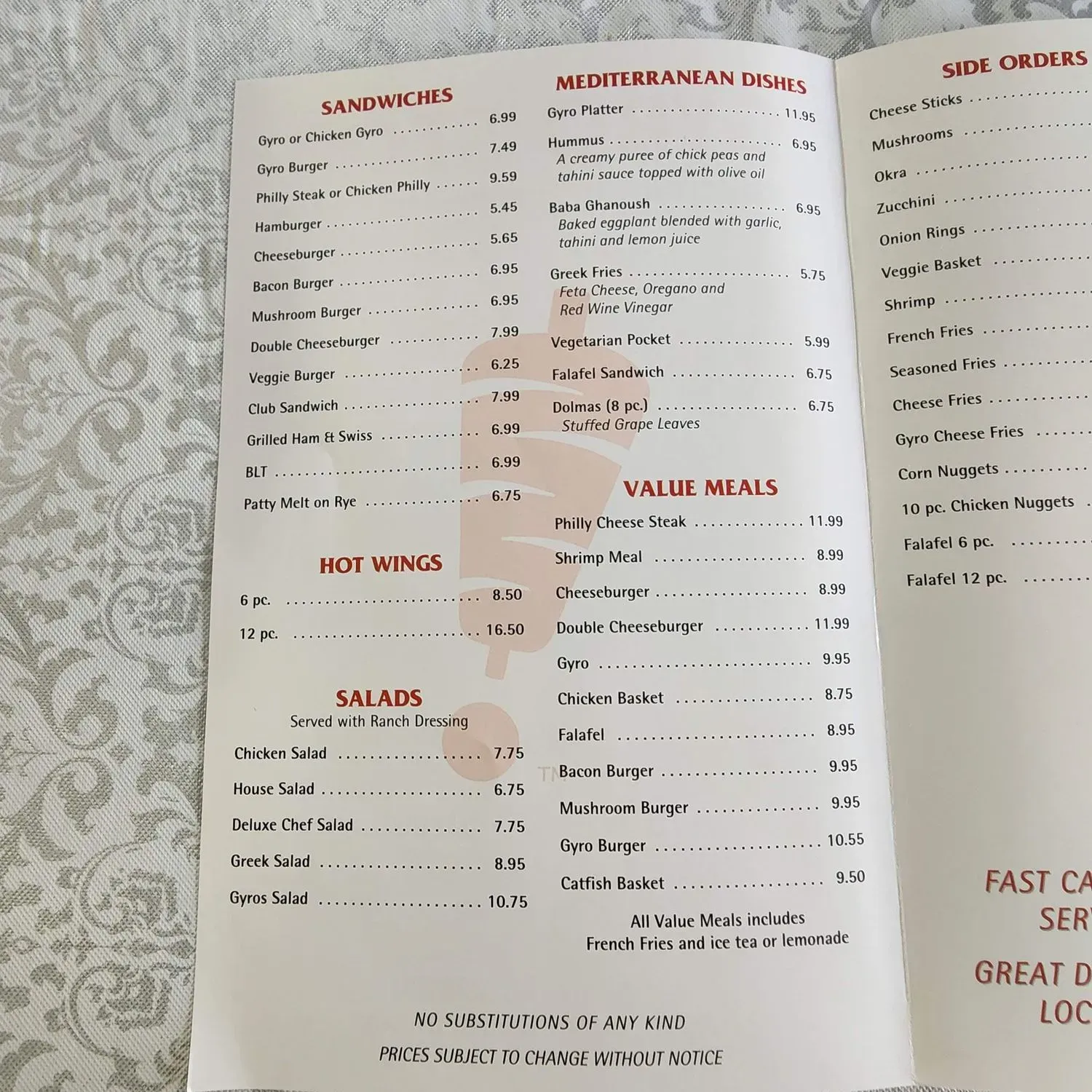 Menu 3