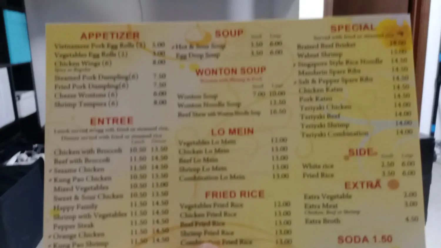 Menu 6