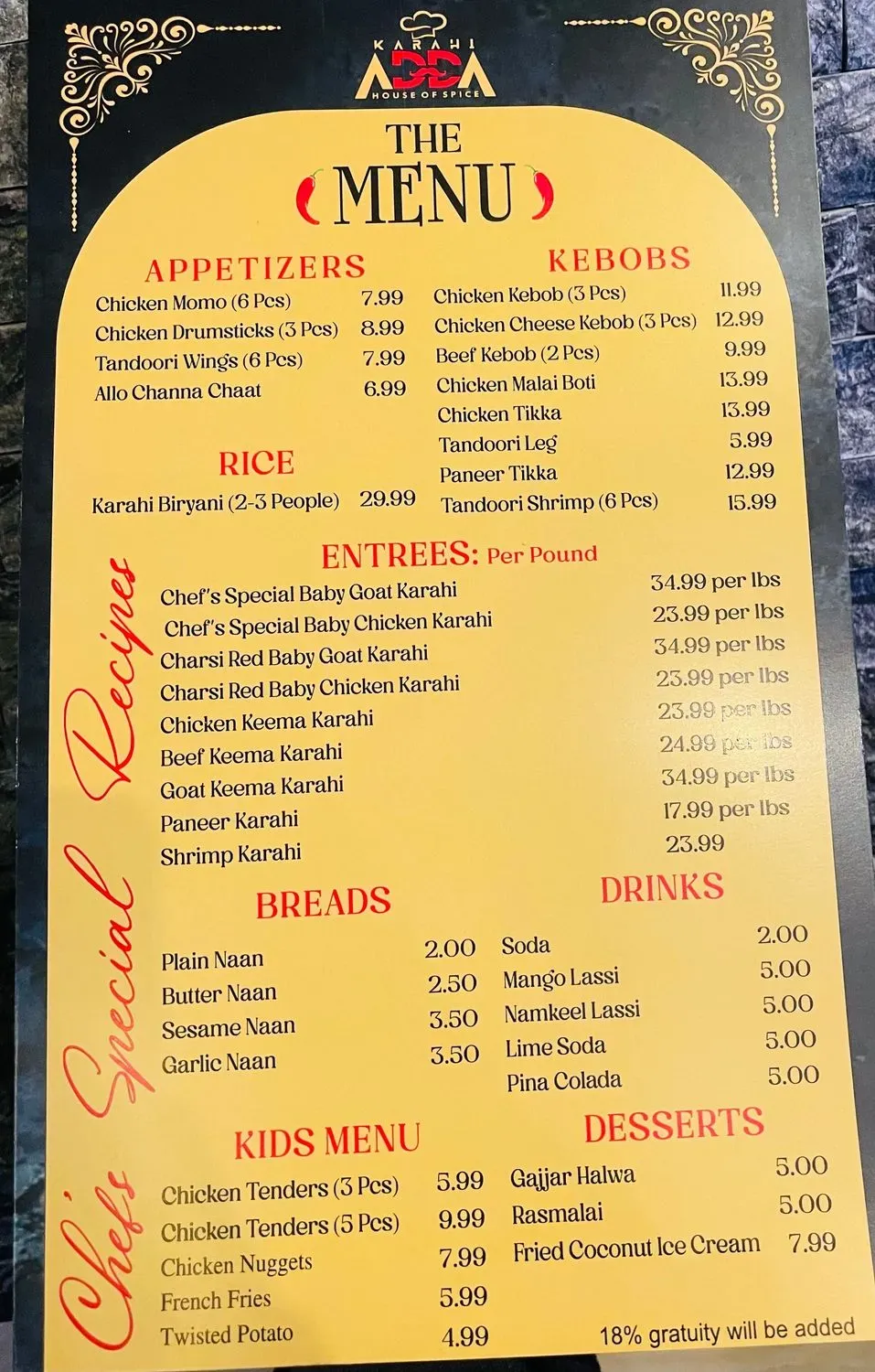 Menu 4