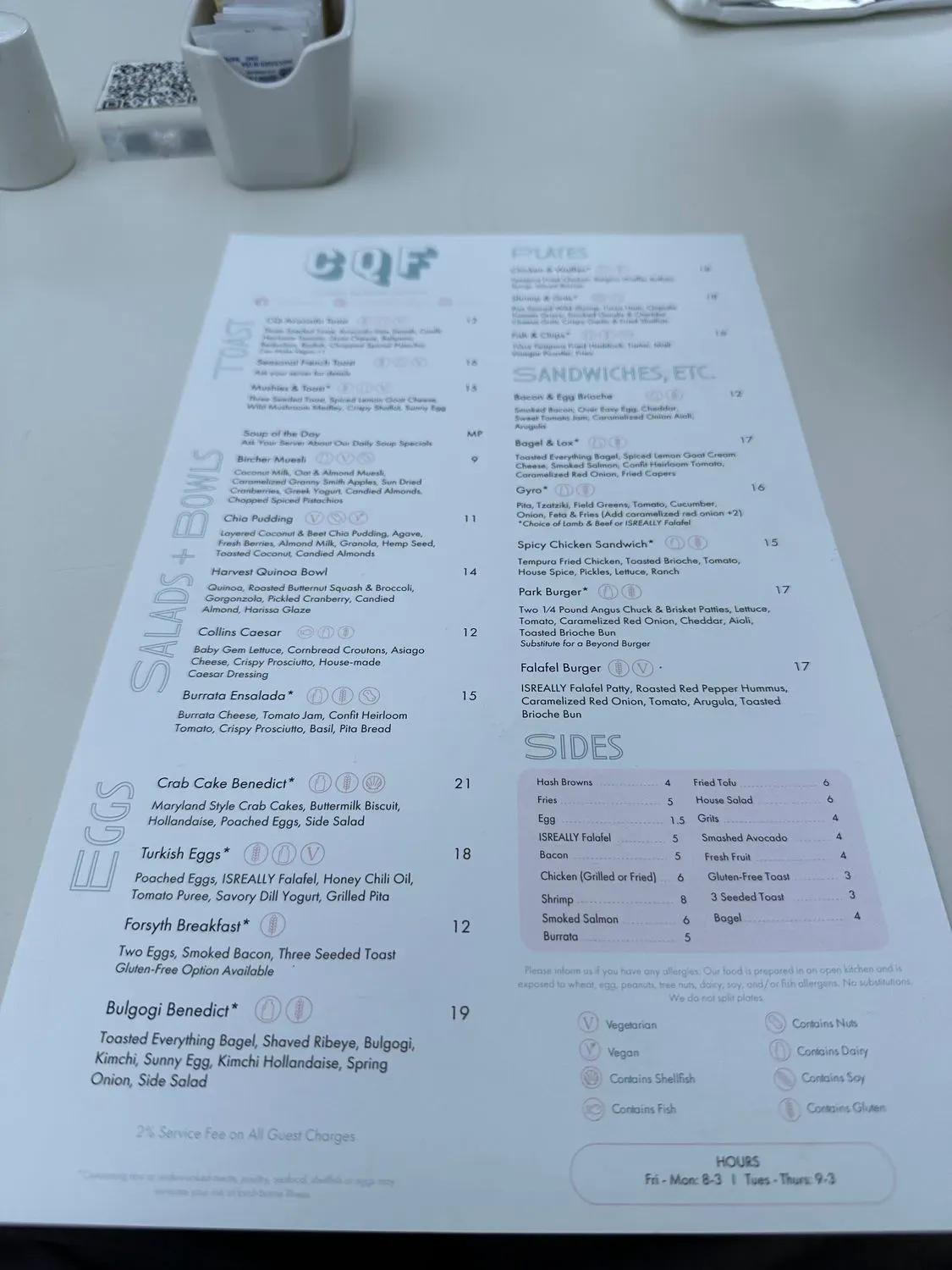 Menu 3