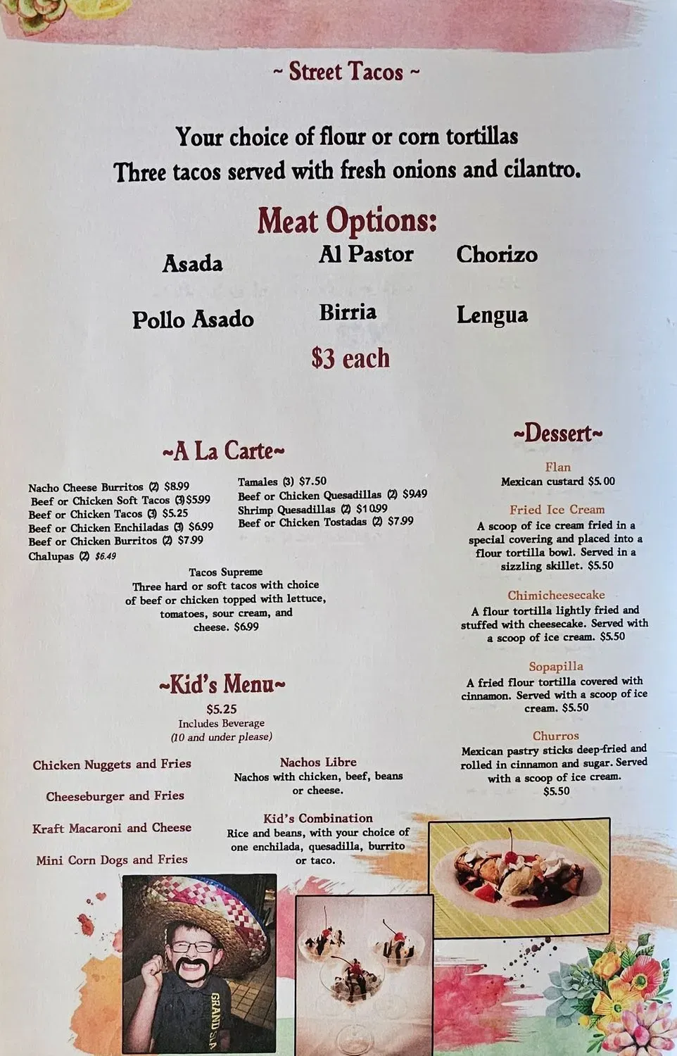 Menu 4