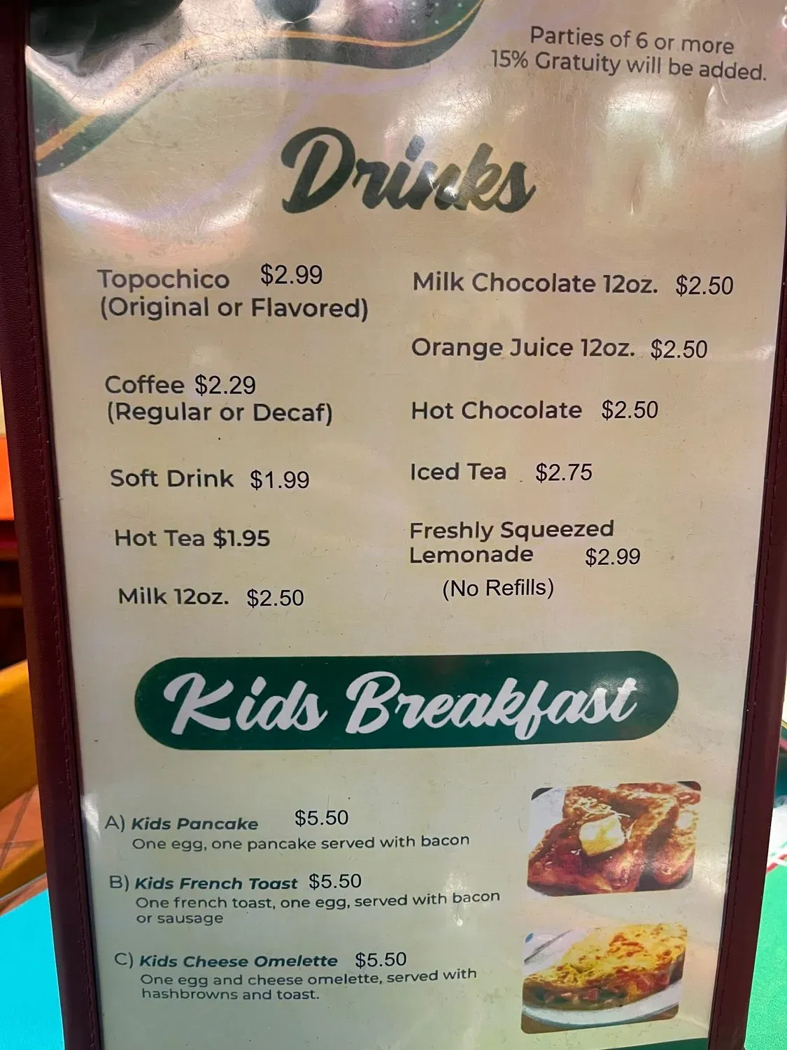 Menu 3