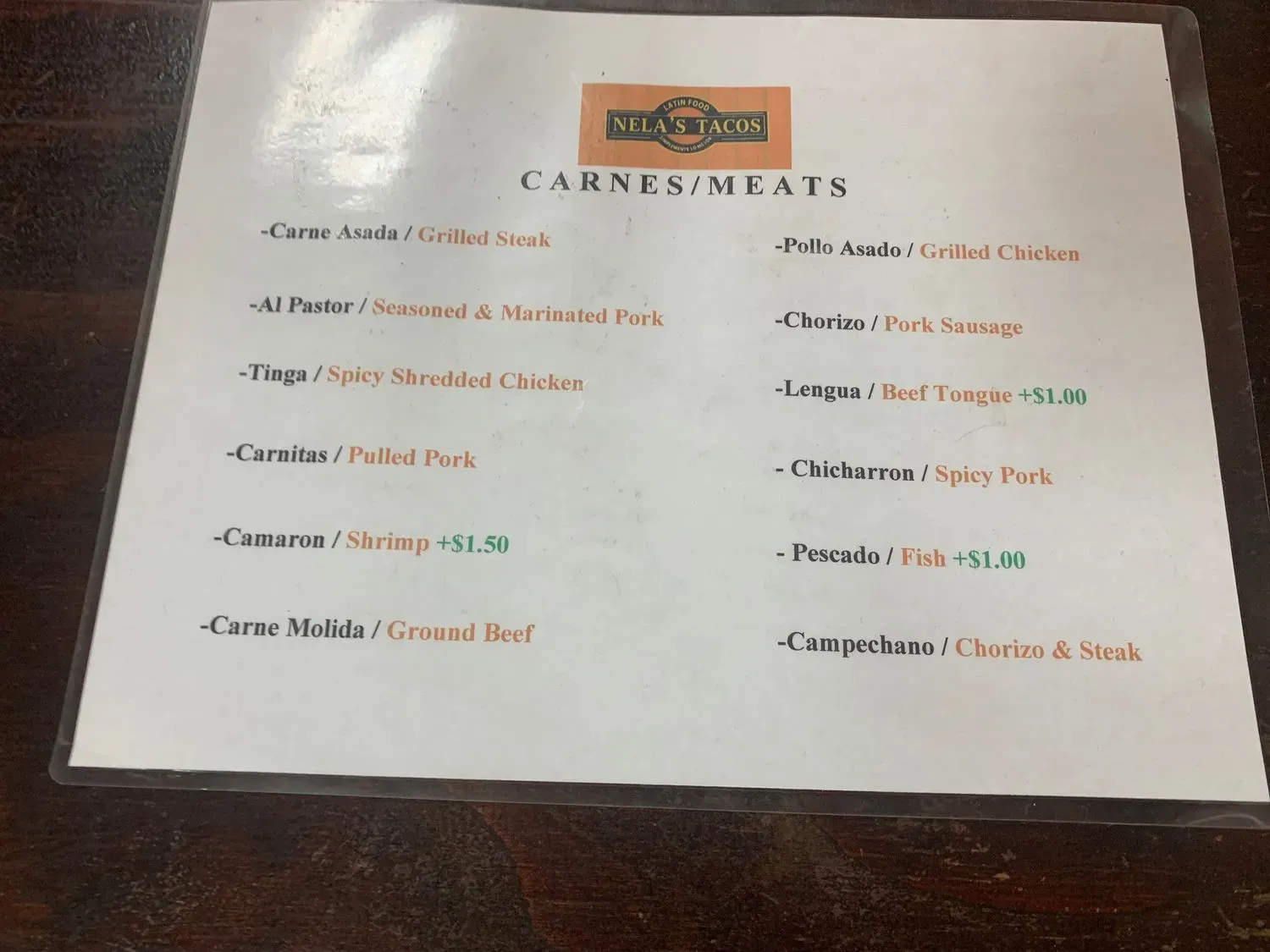 Menu 6