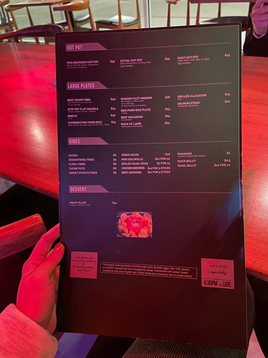 Menu 3