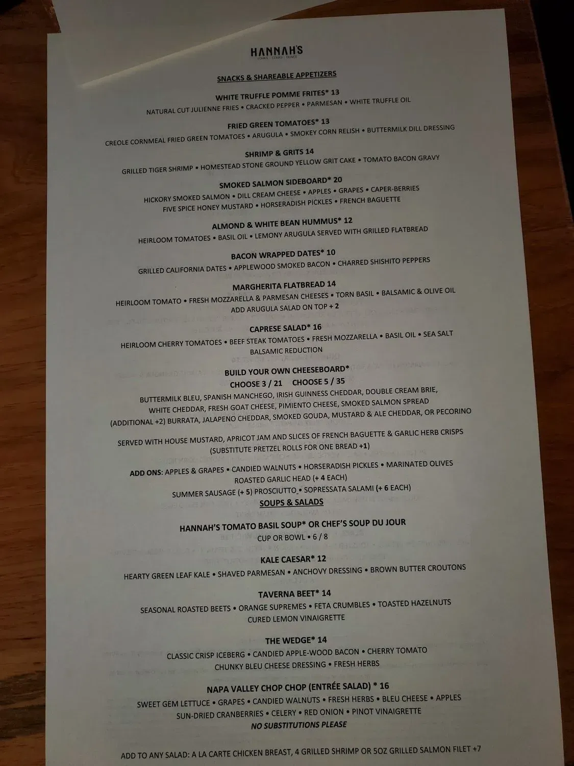 Menu 6