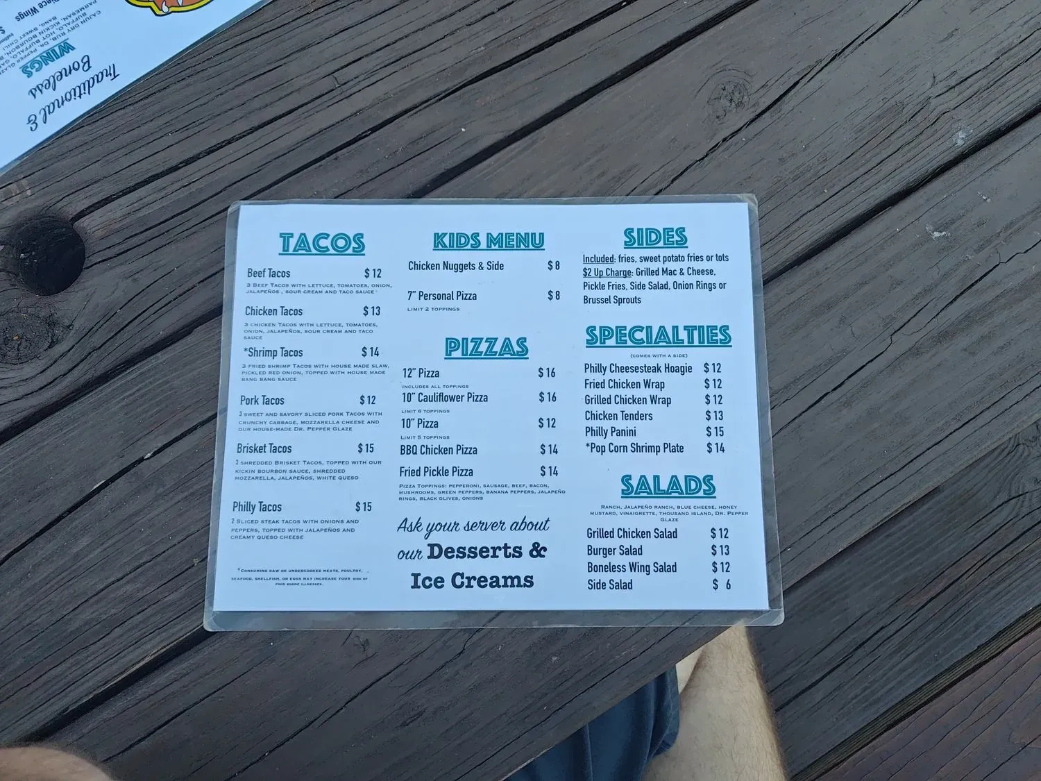 Menu 3