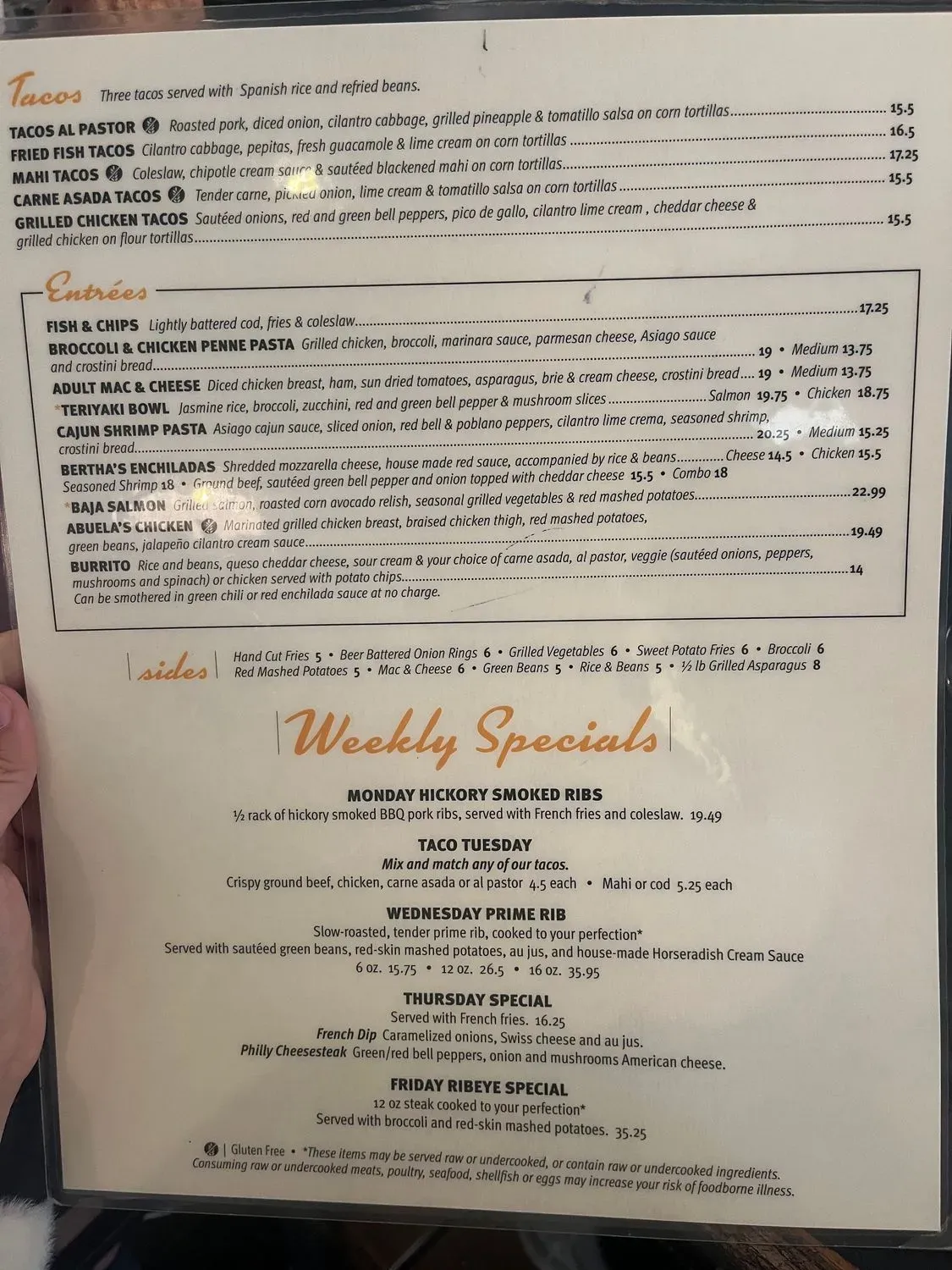 Menu 4