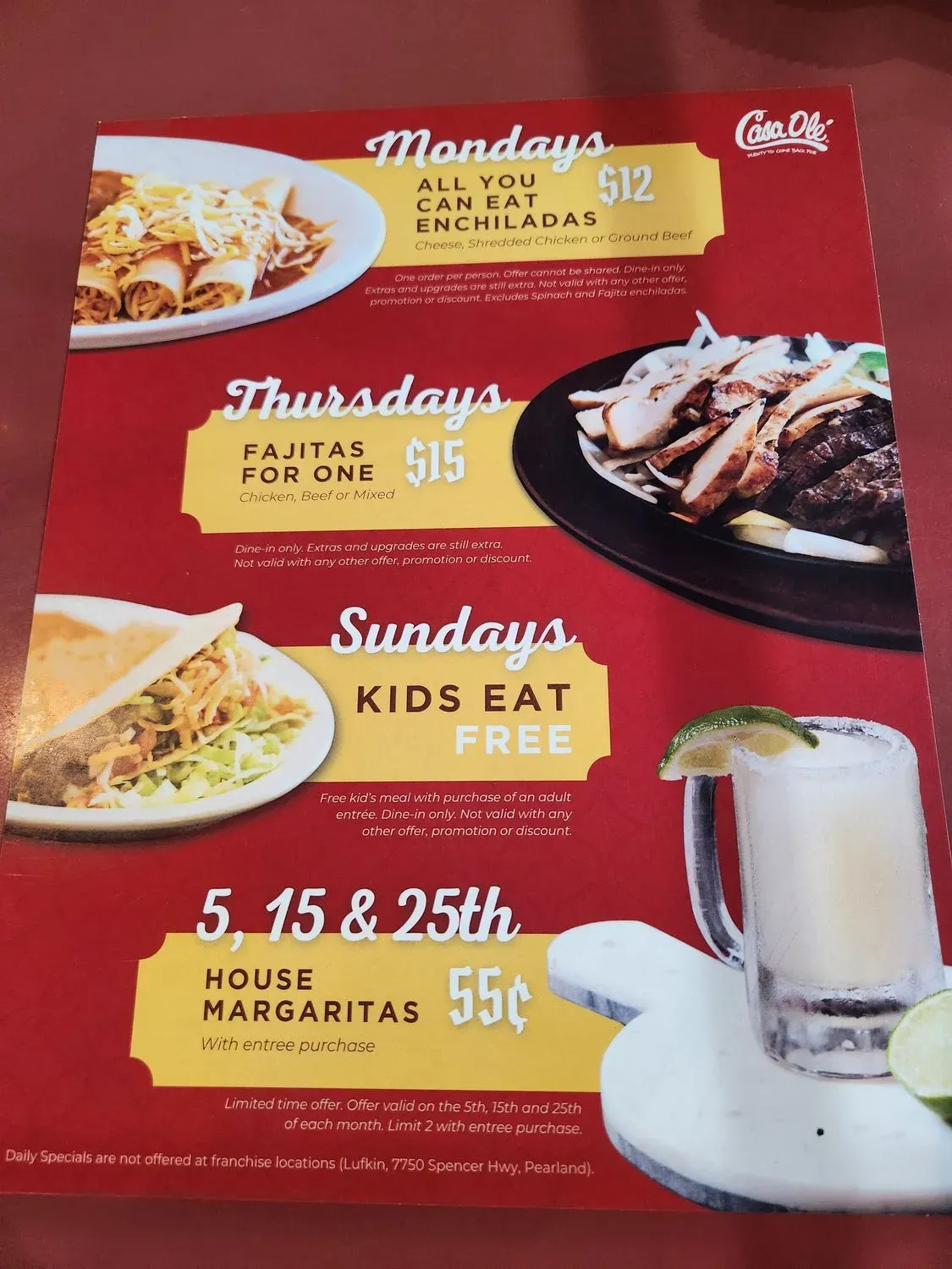 Menu 4