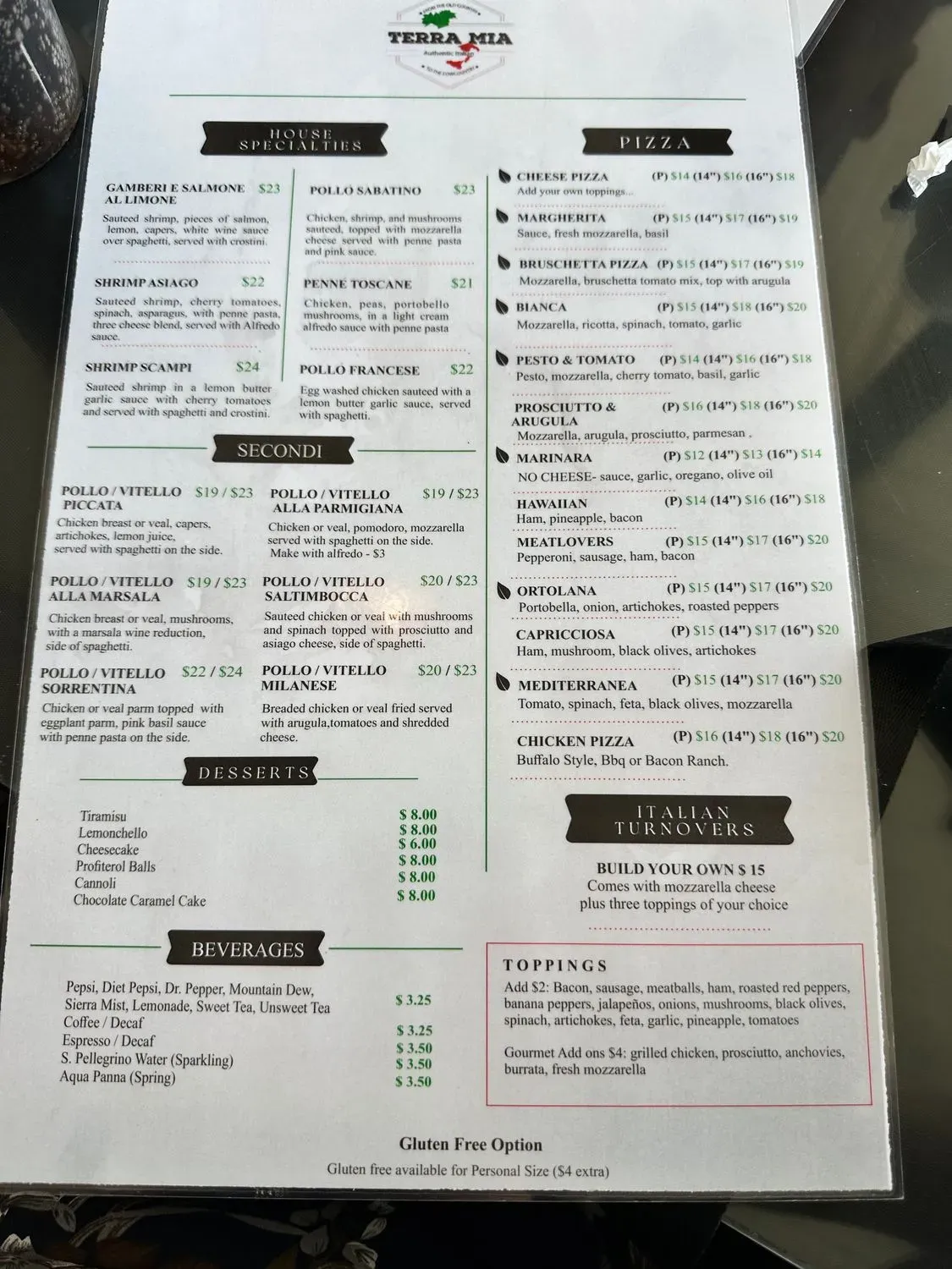 Menu 3