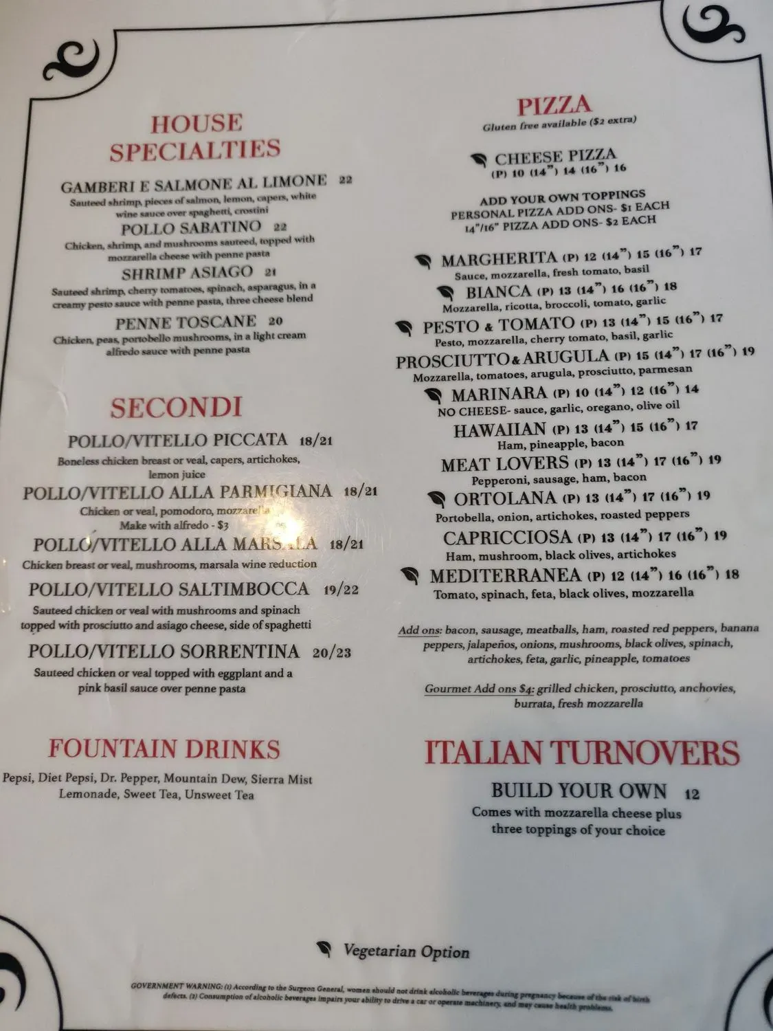 Menu 6