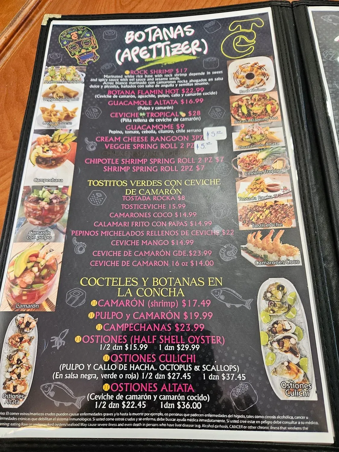 Menu 6