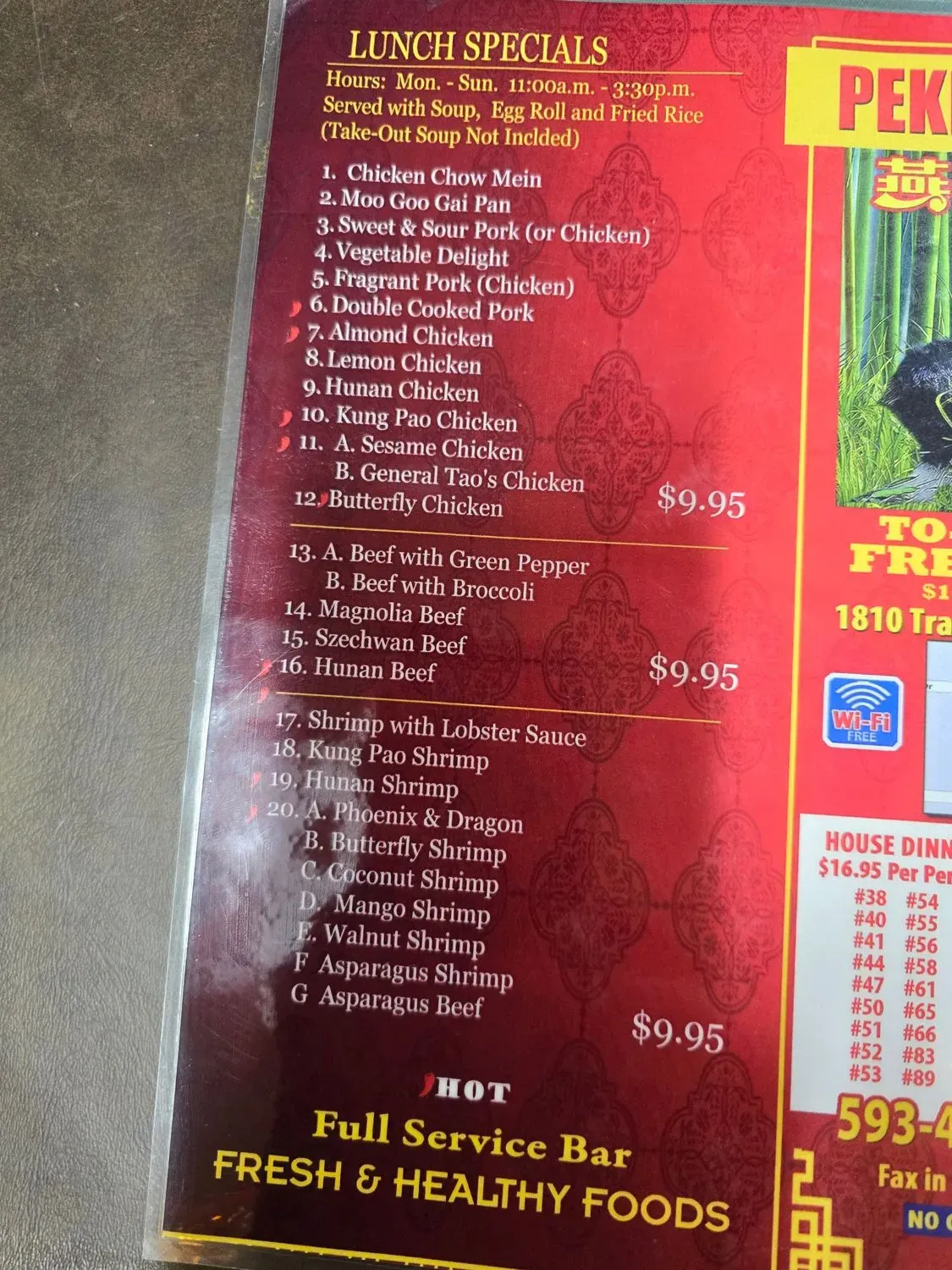 Menu 3