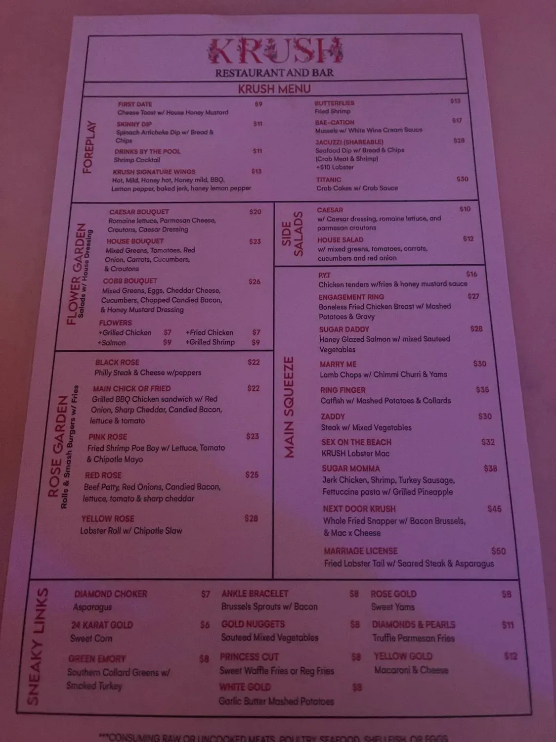 Menu 6