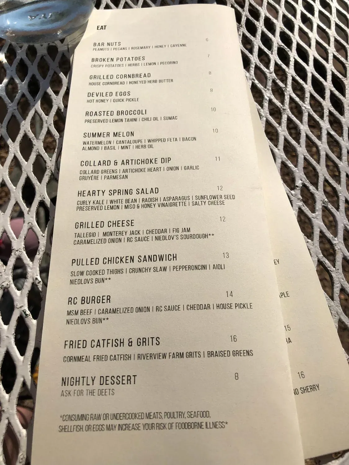 Menu 6