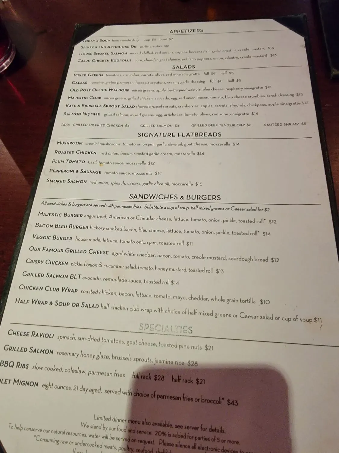 Menu 6