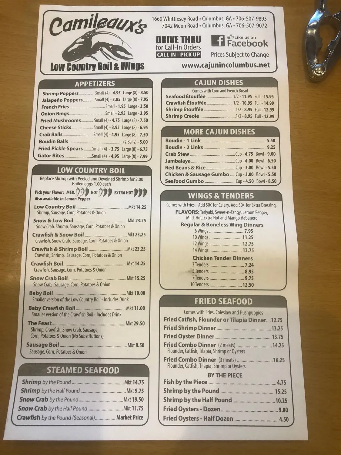 Menu 3