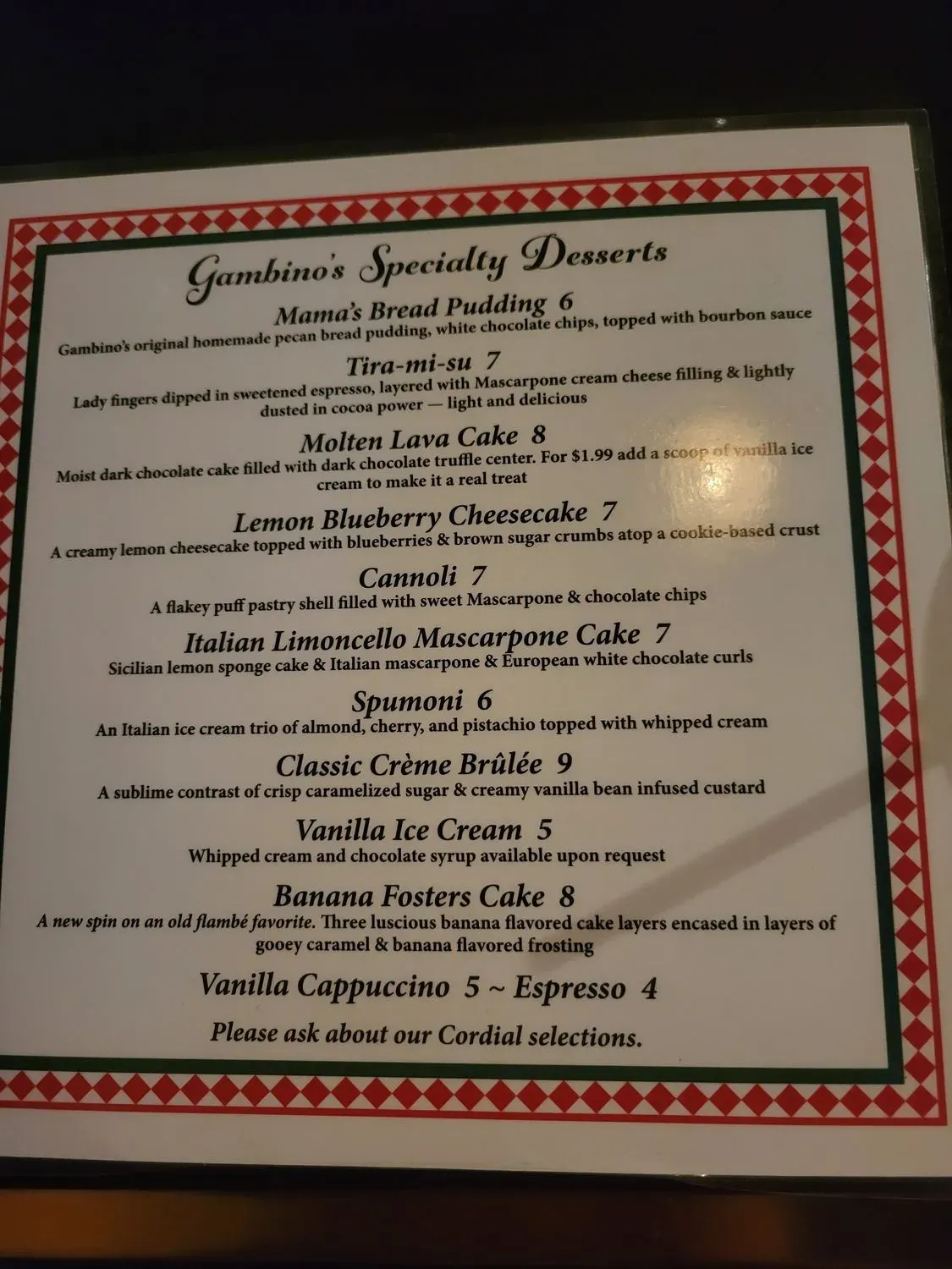 Menu 4