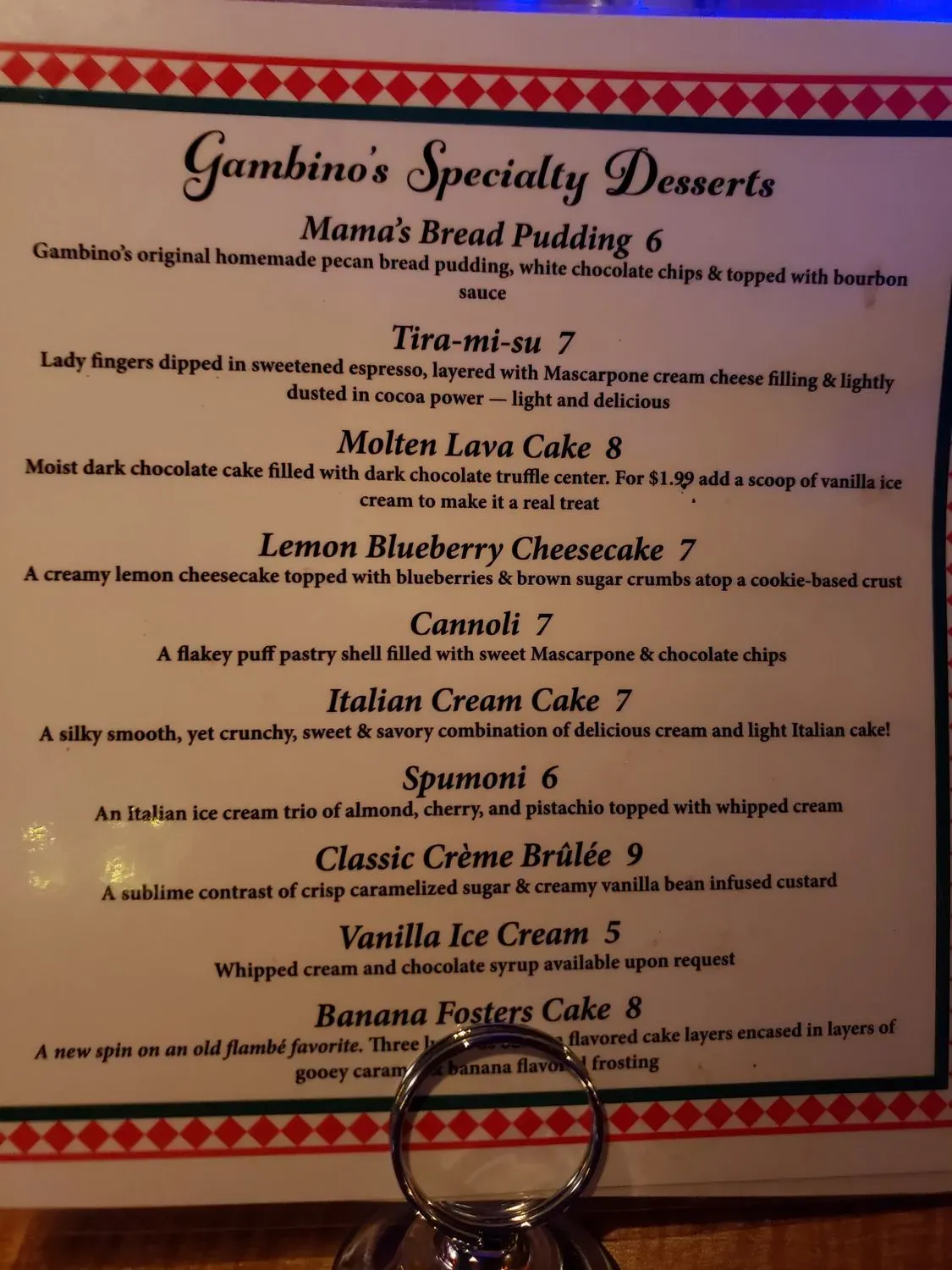 Menu 6