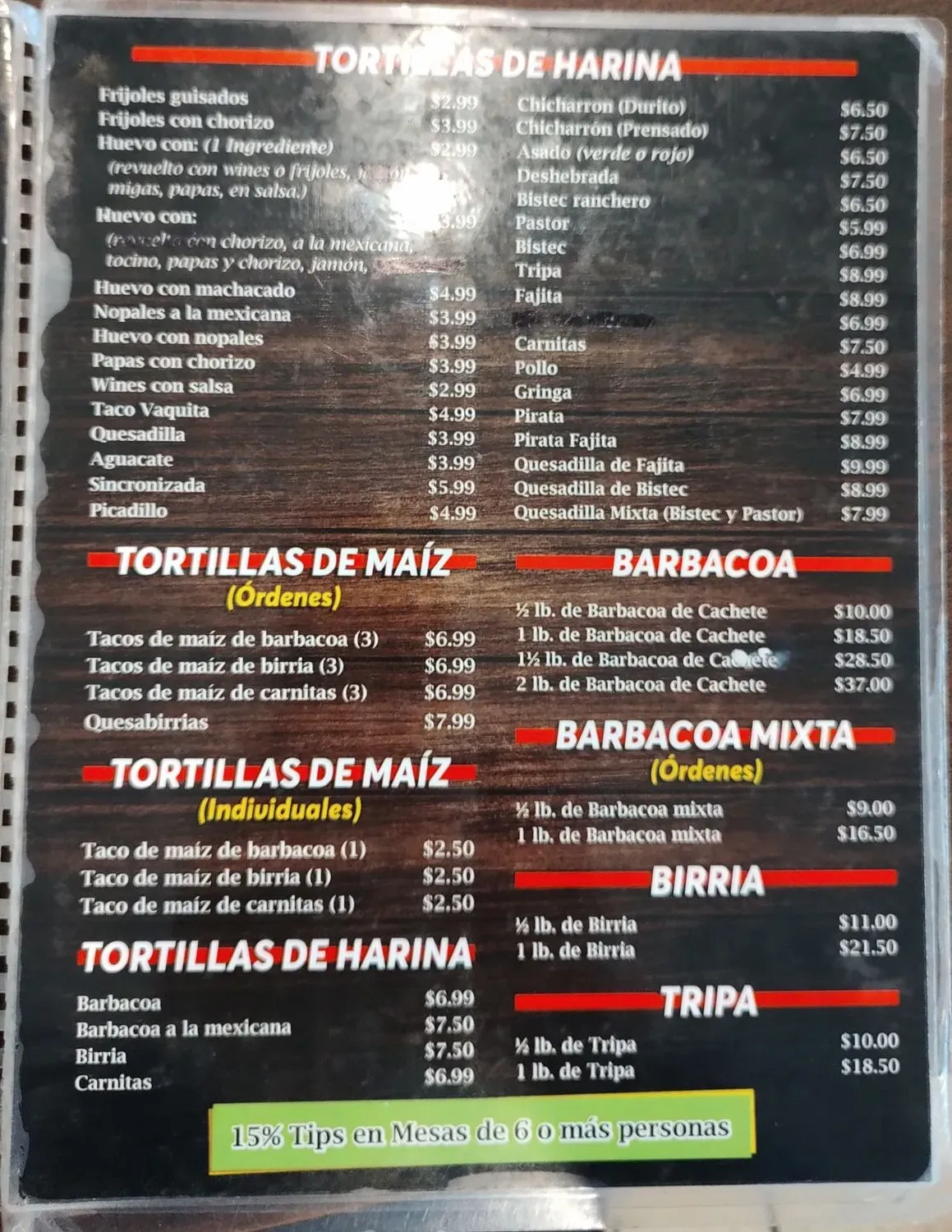 Menu 3