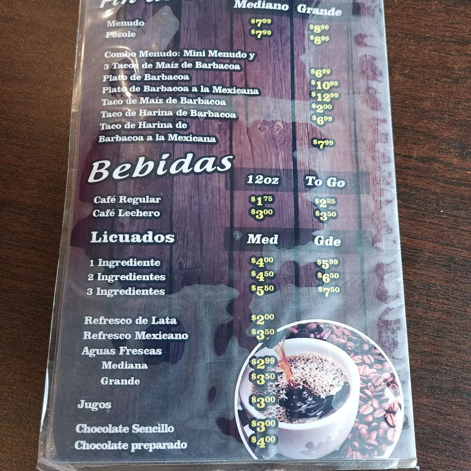 Menu 3