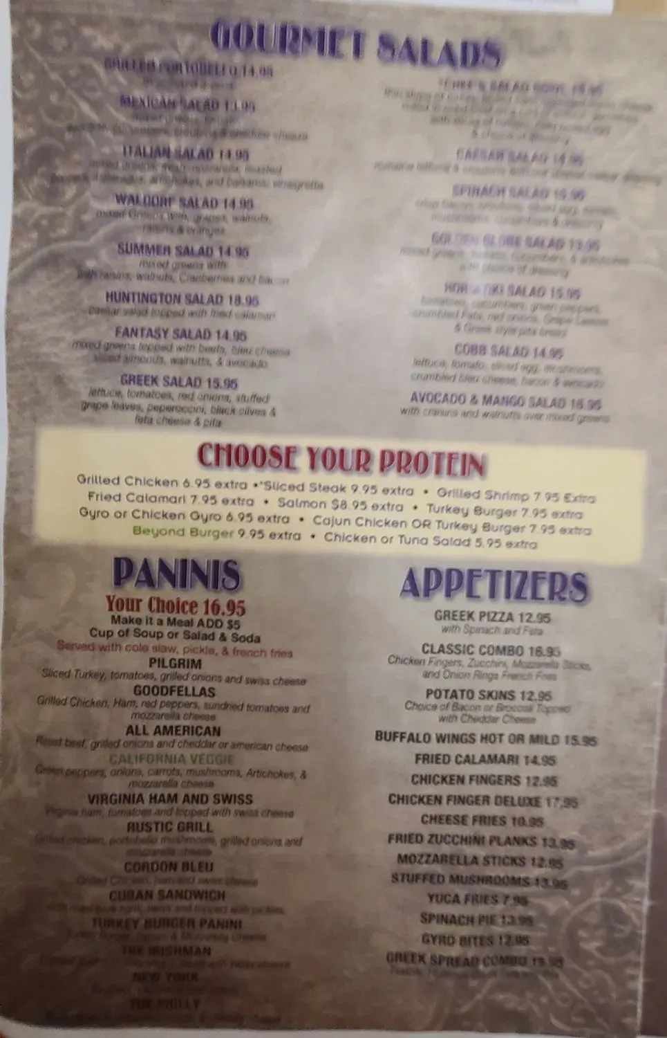 Menu 4