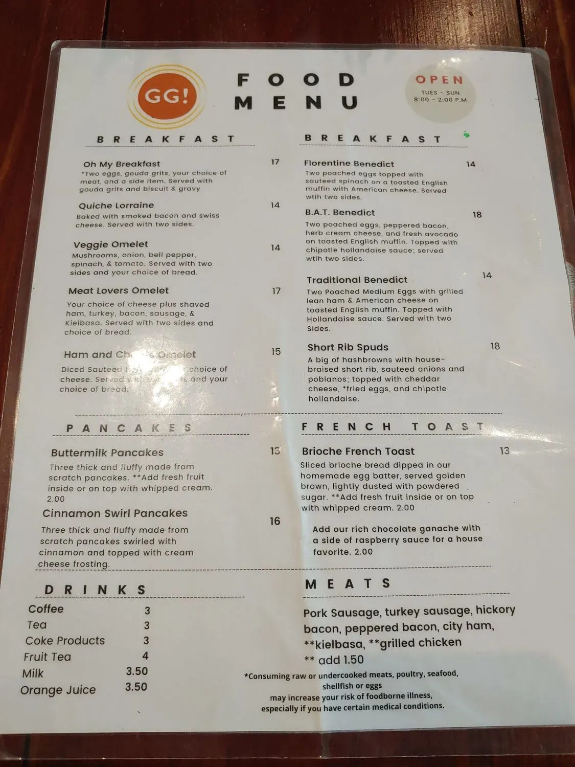 Menu 4