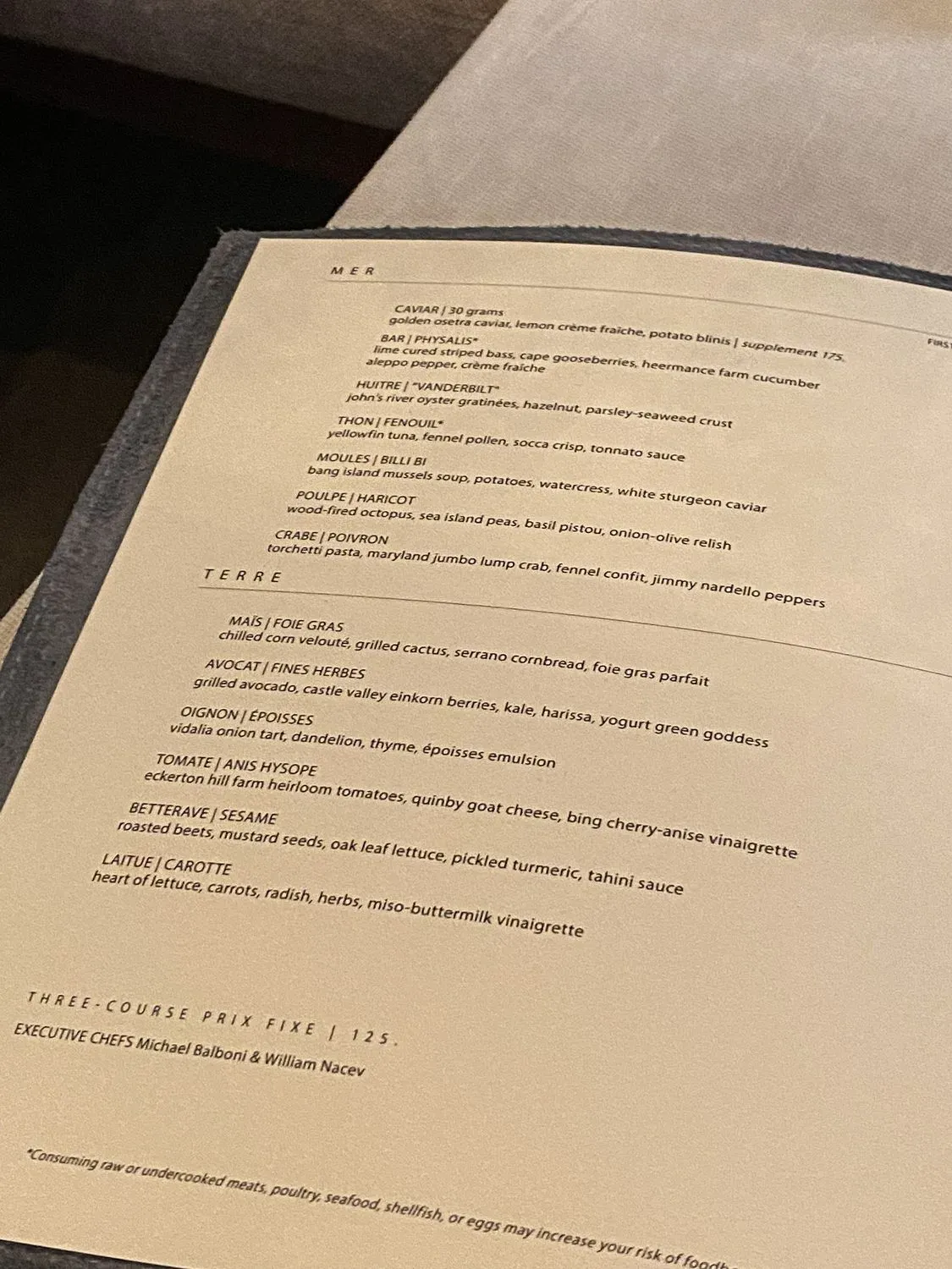 Menu 6