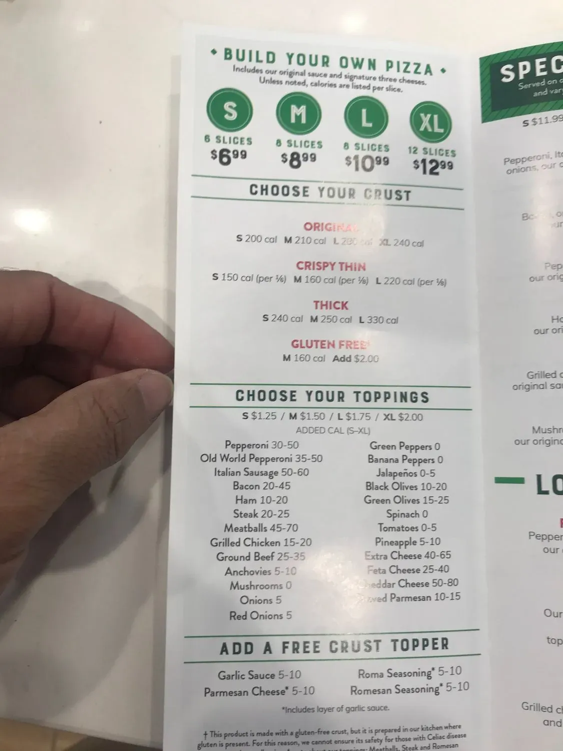 Menu 6