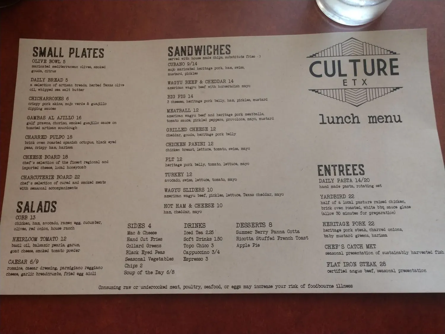 Menu 6