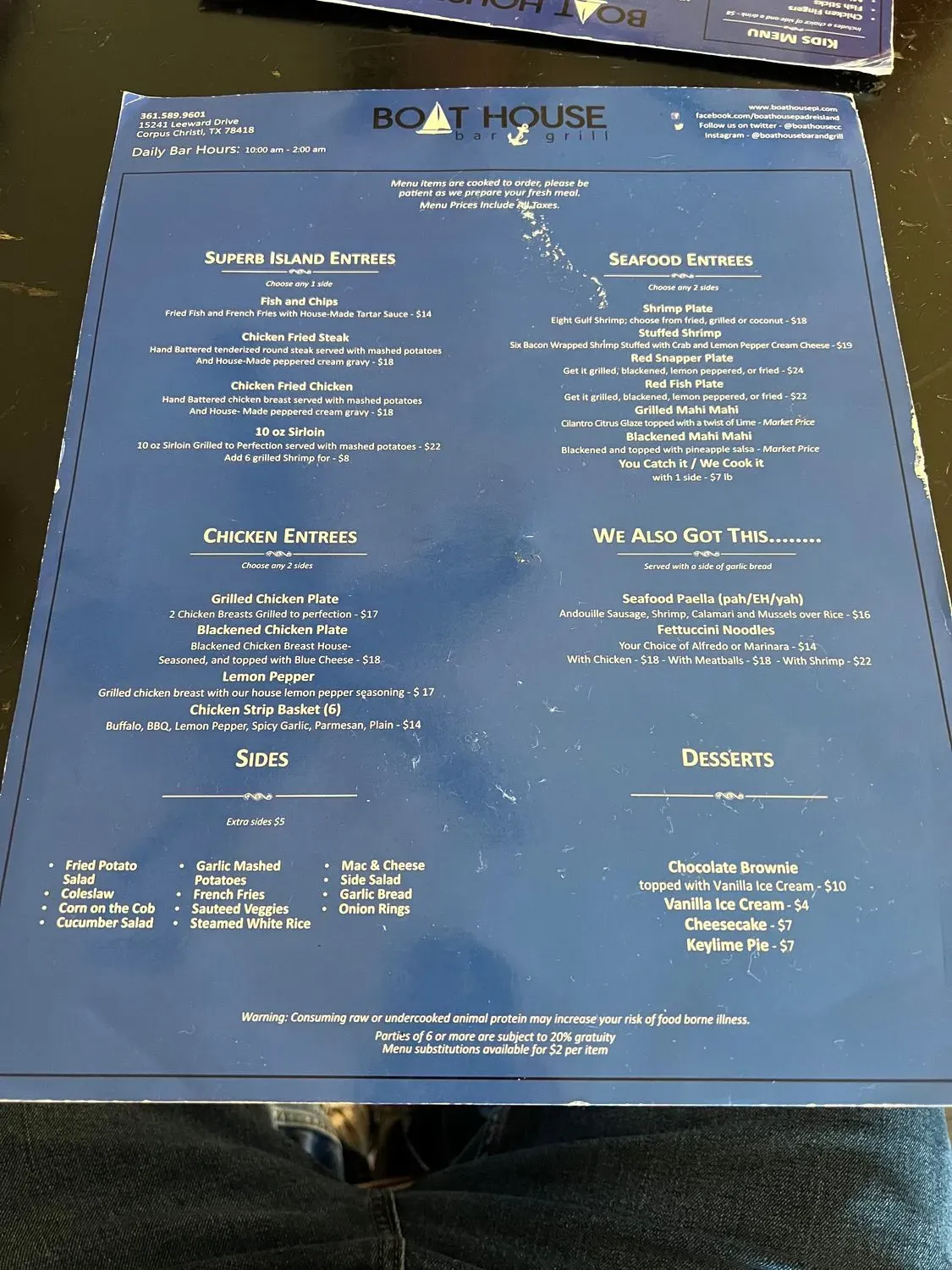 Menu 6