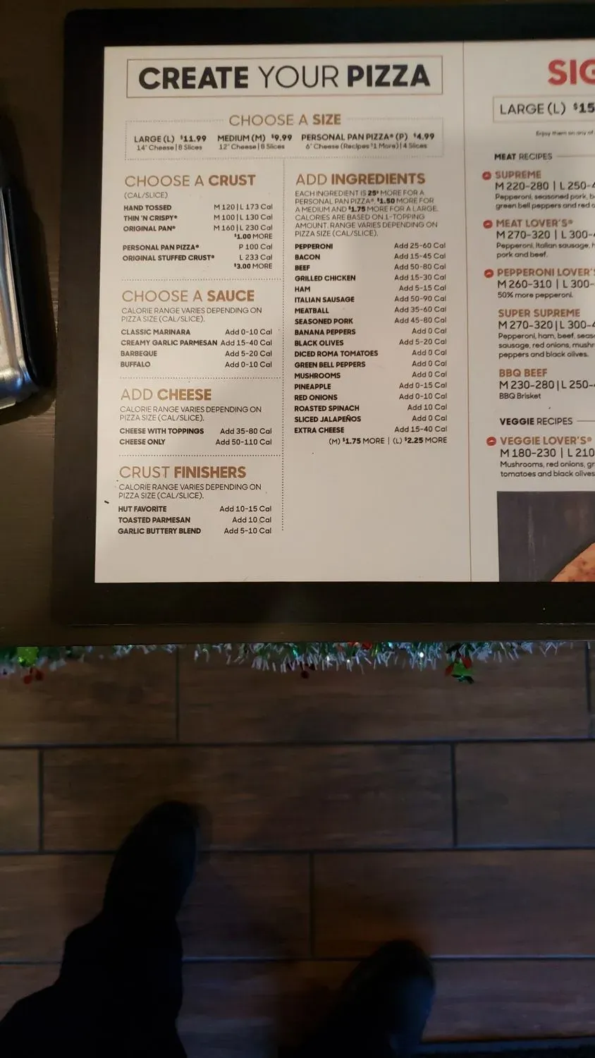 Menu 3