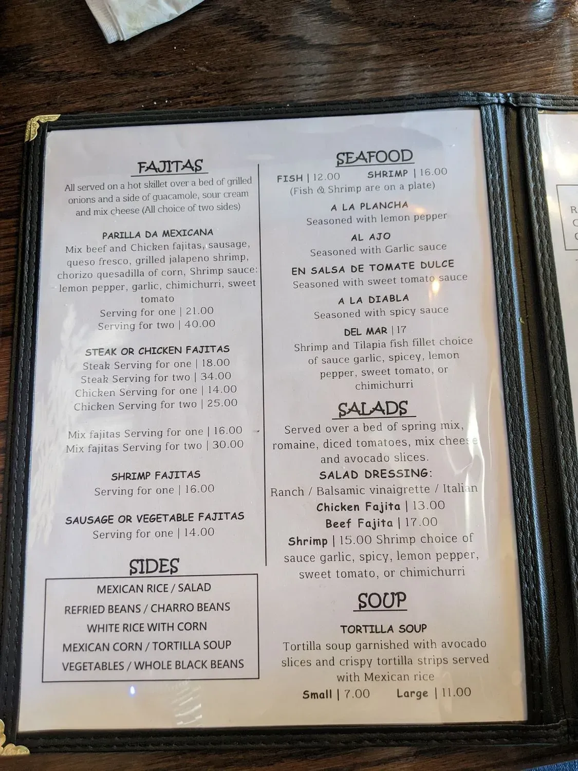 Menu 4