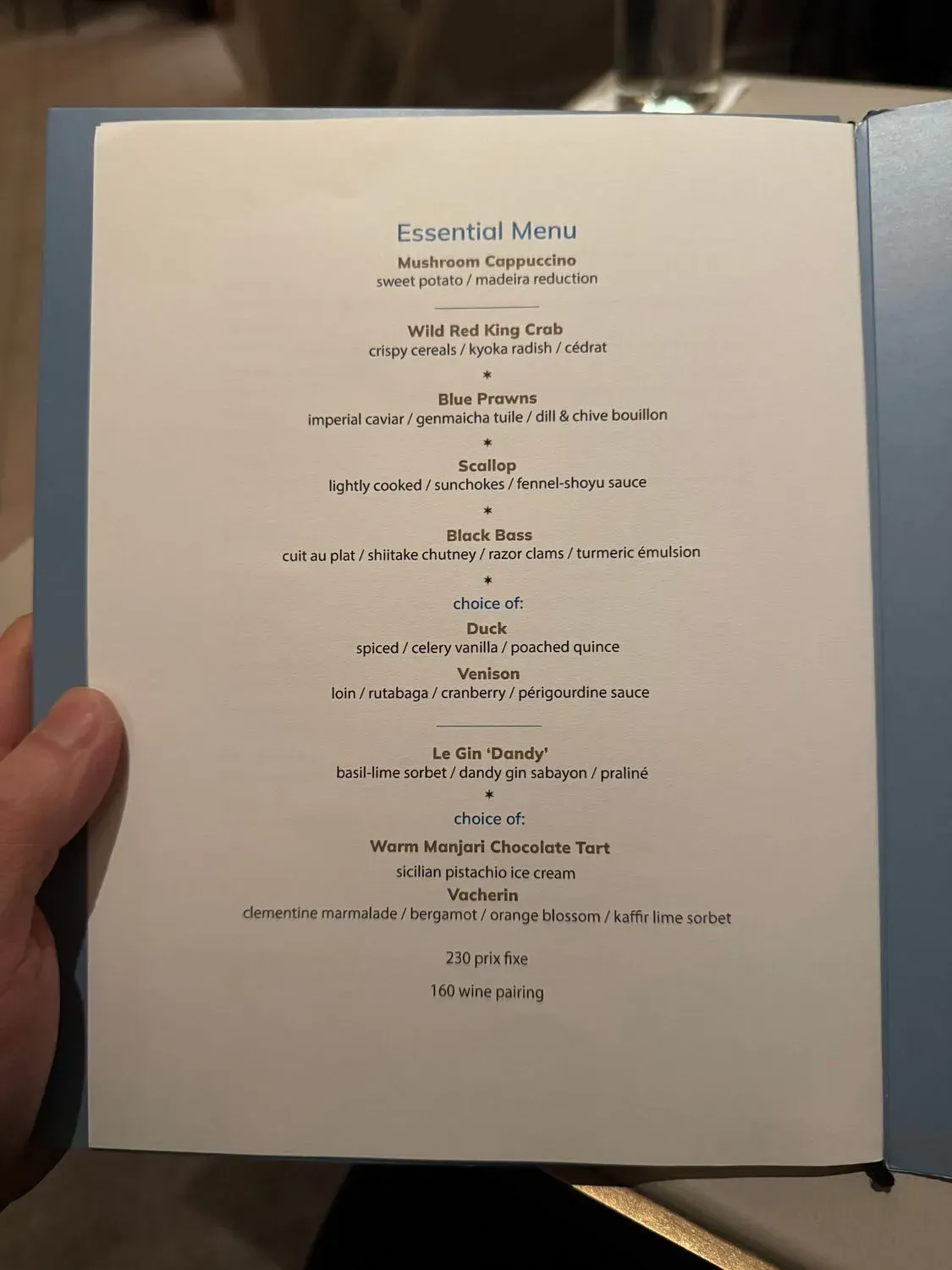 Menu 6