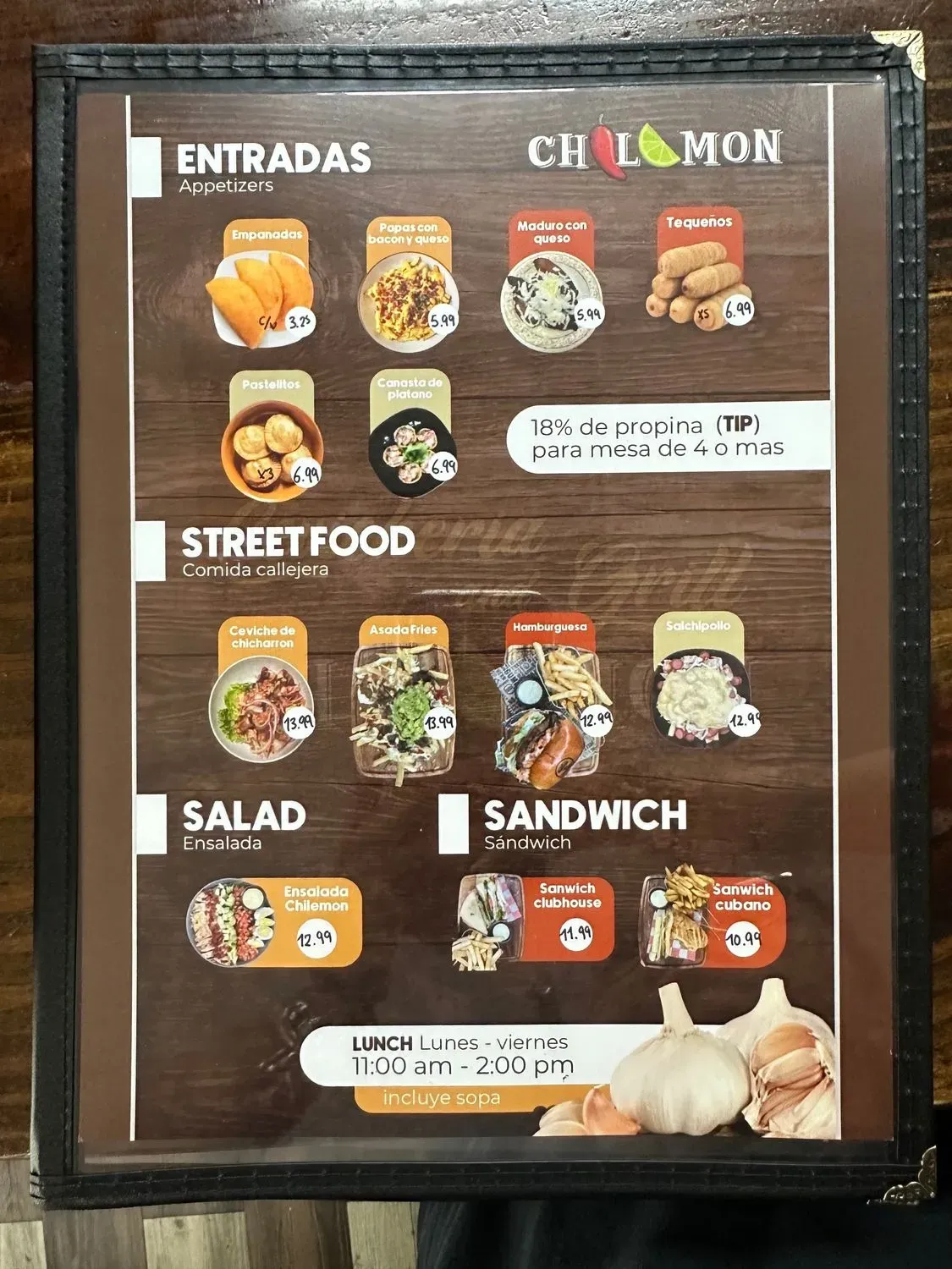 Menu 4