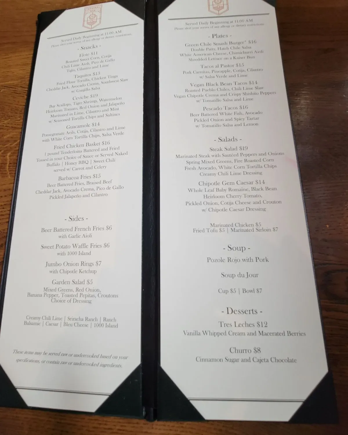 Menu 6