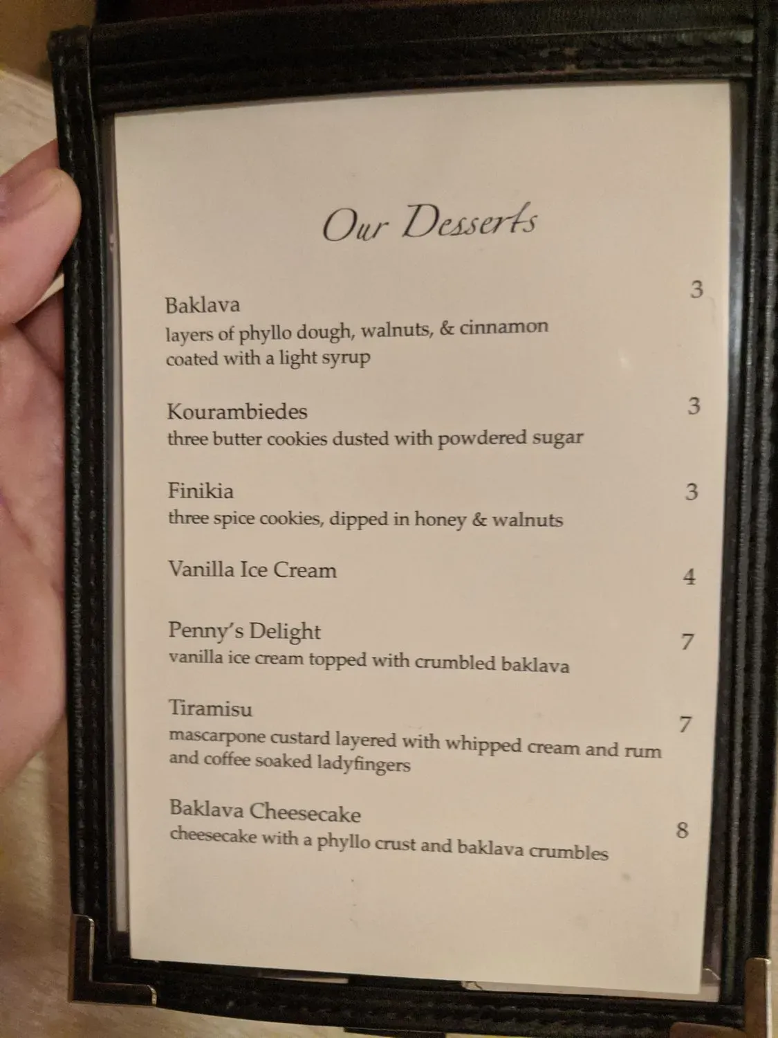 Menu 6