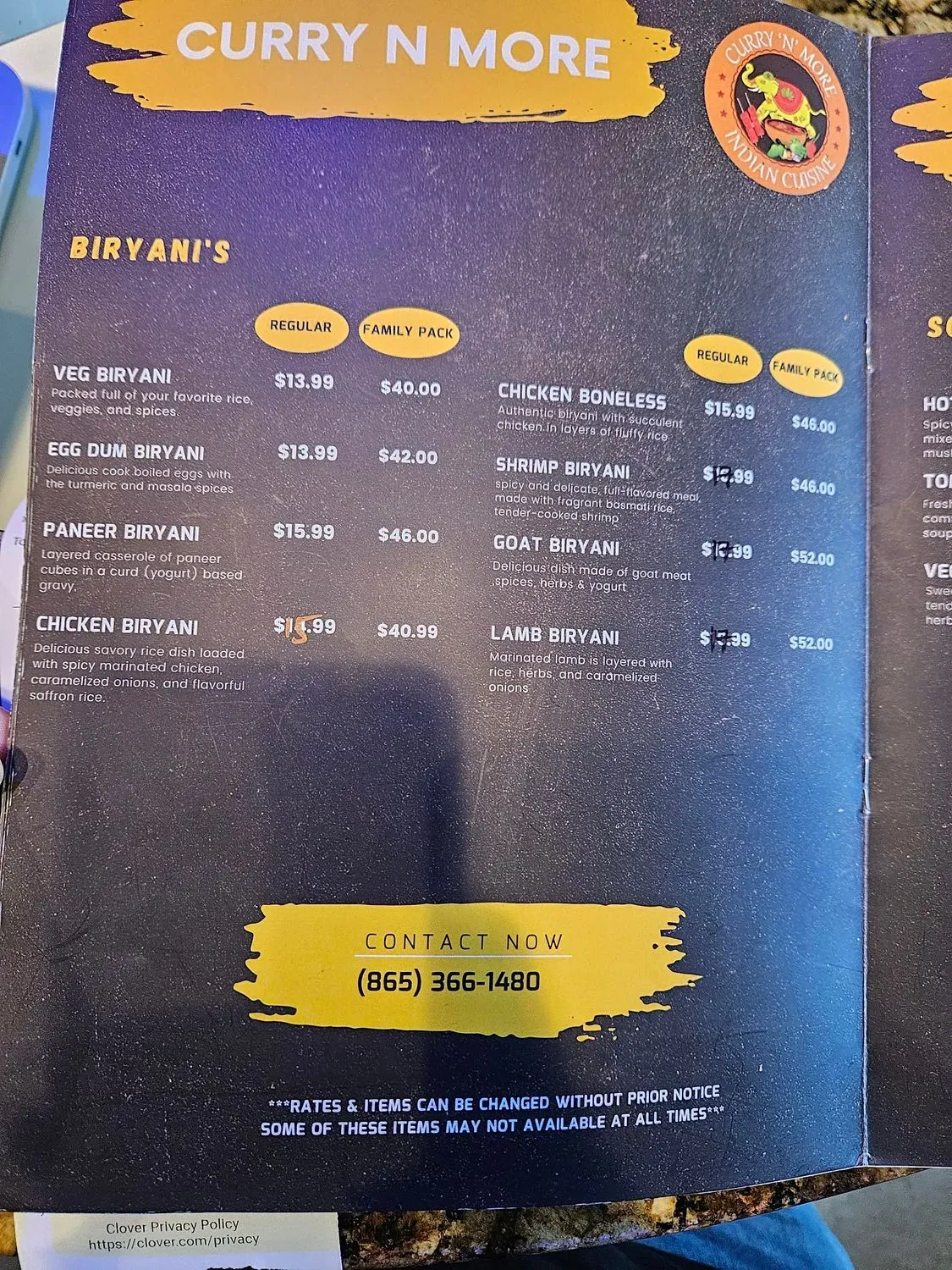 Menu 3