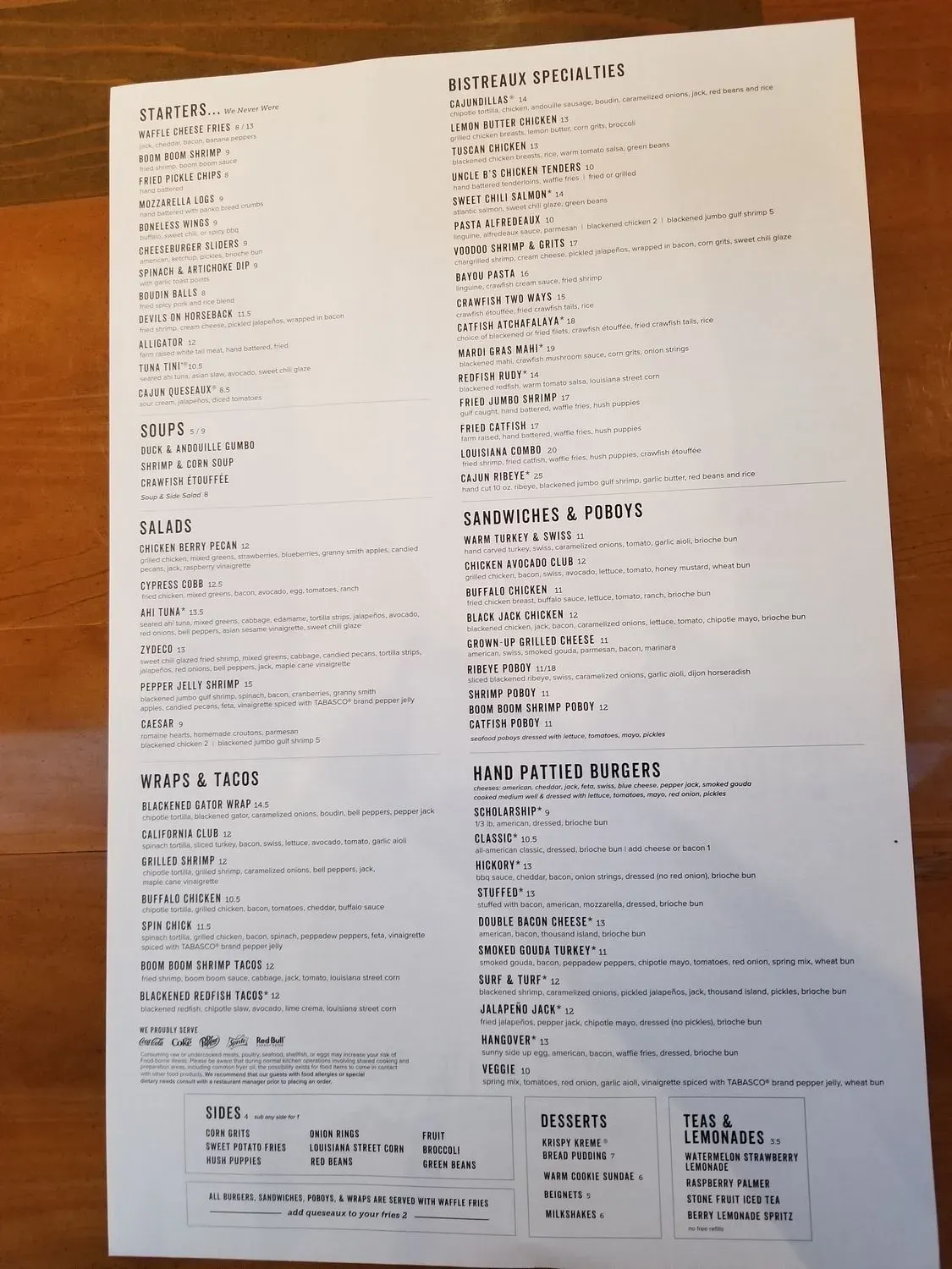 Menu 6