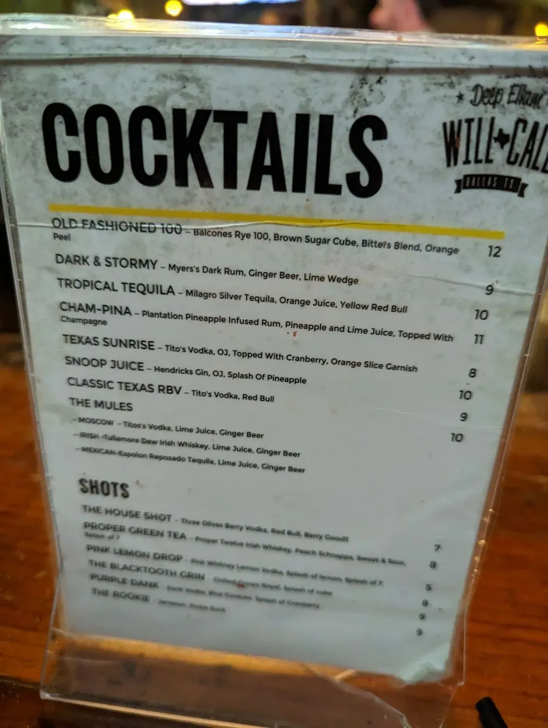 Menu 3