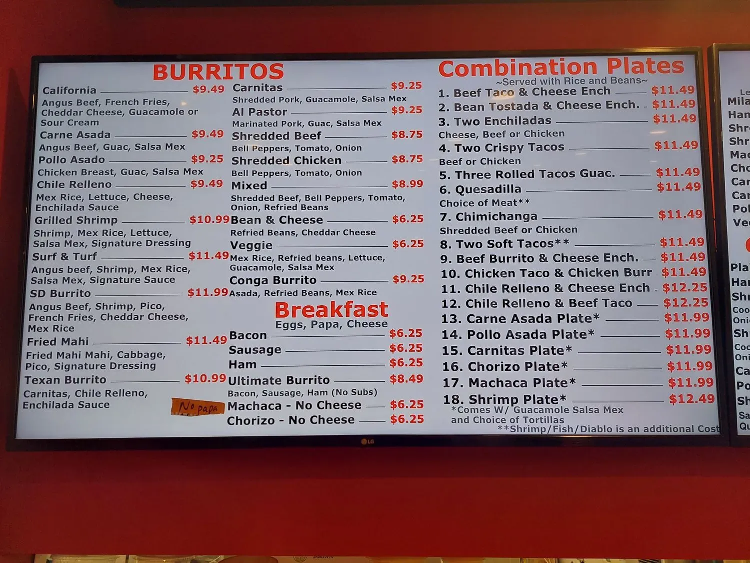 Menu 3