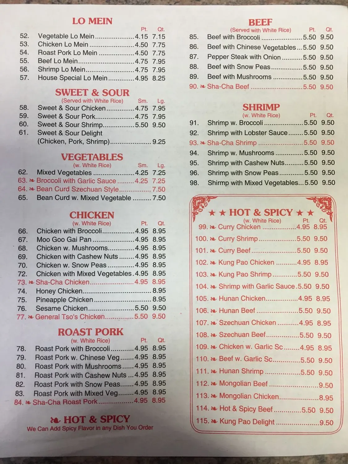 Menu 3