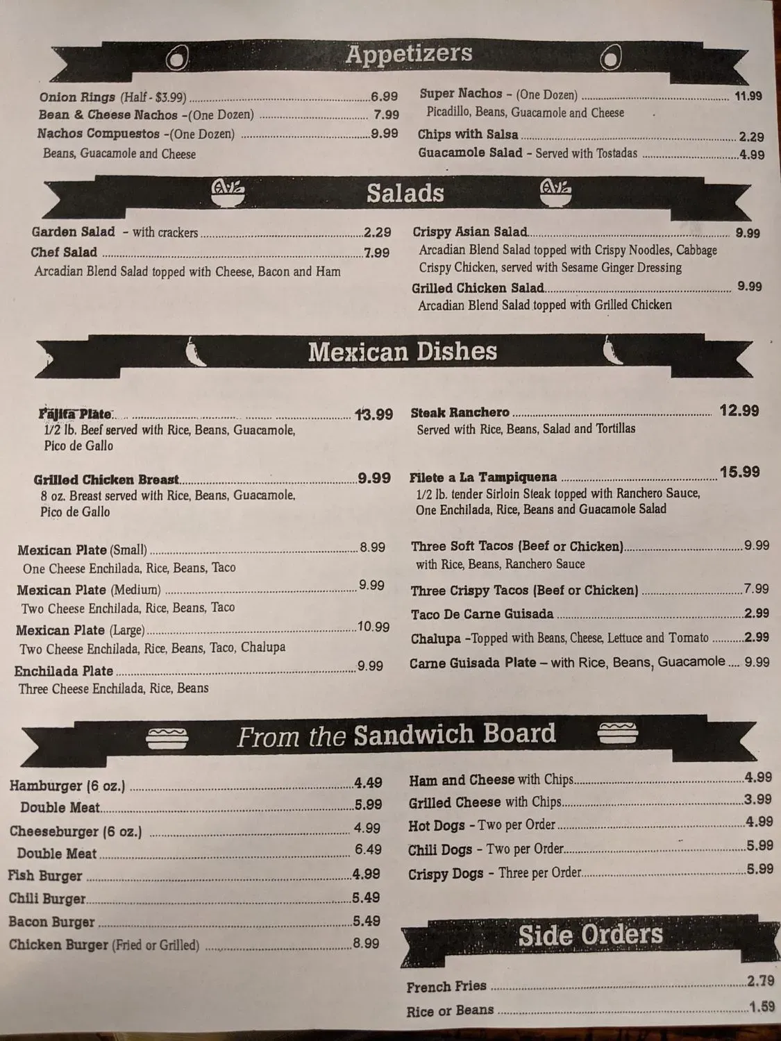 Menu 4