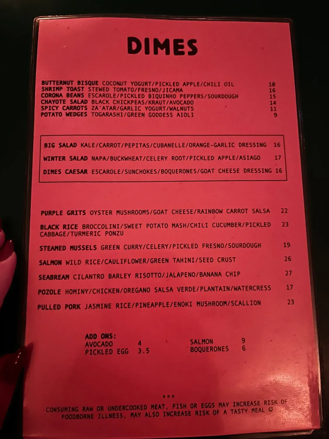 Menu 3