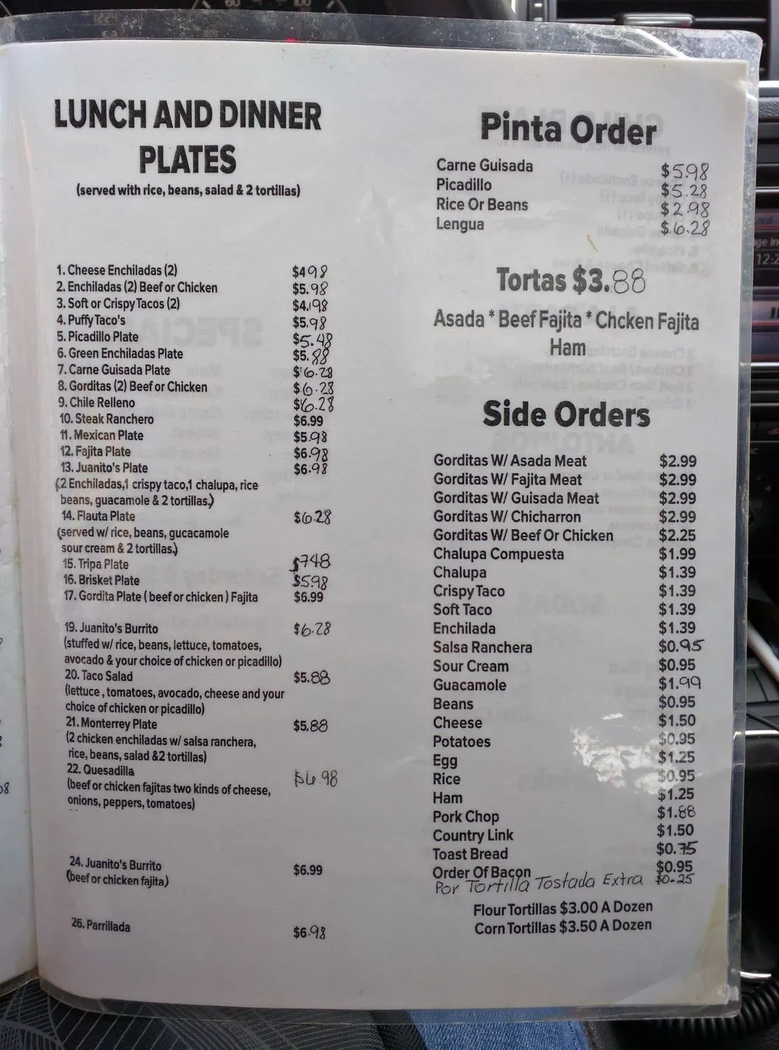 Menu 3